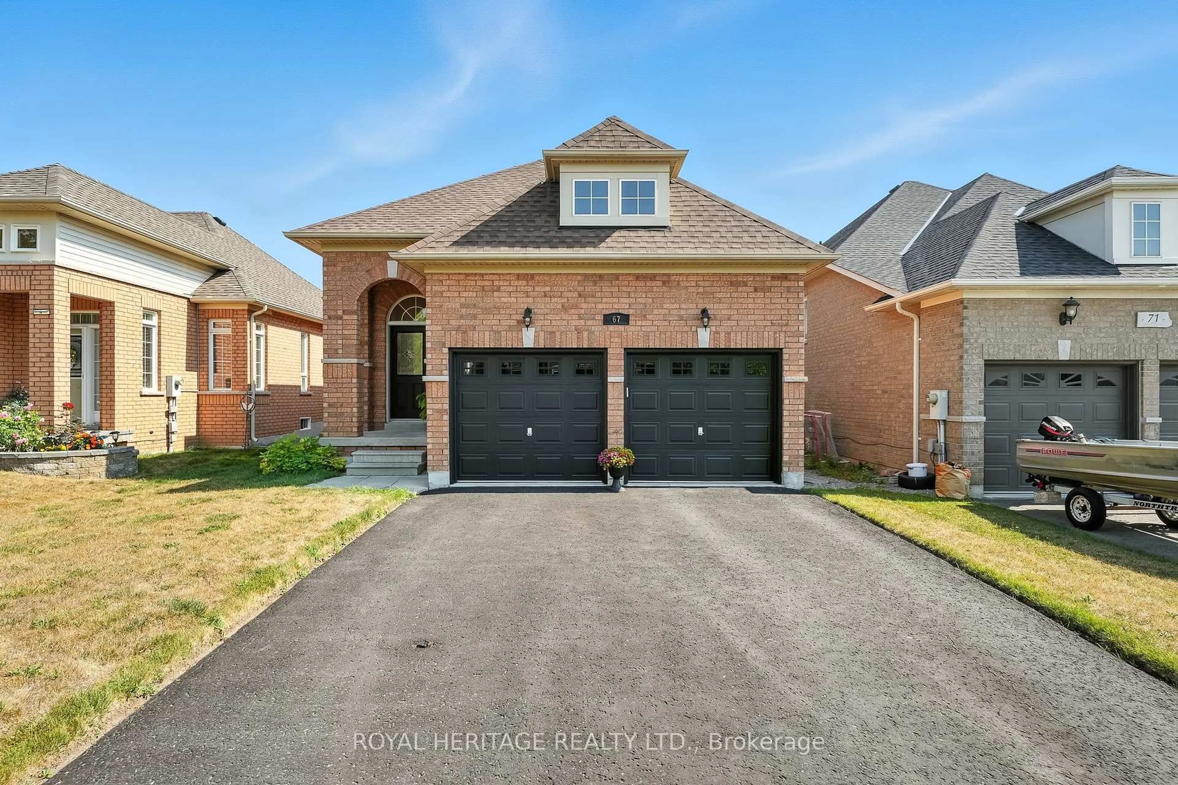 Home with brick exterior material, street for 67 Albert St, Clarington Ontario L1C 0A9
