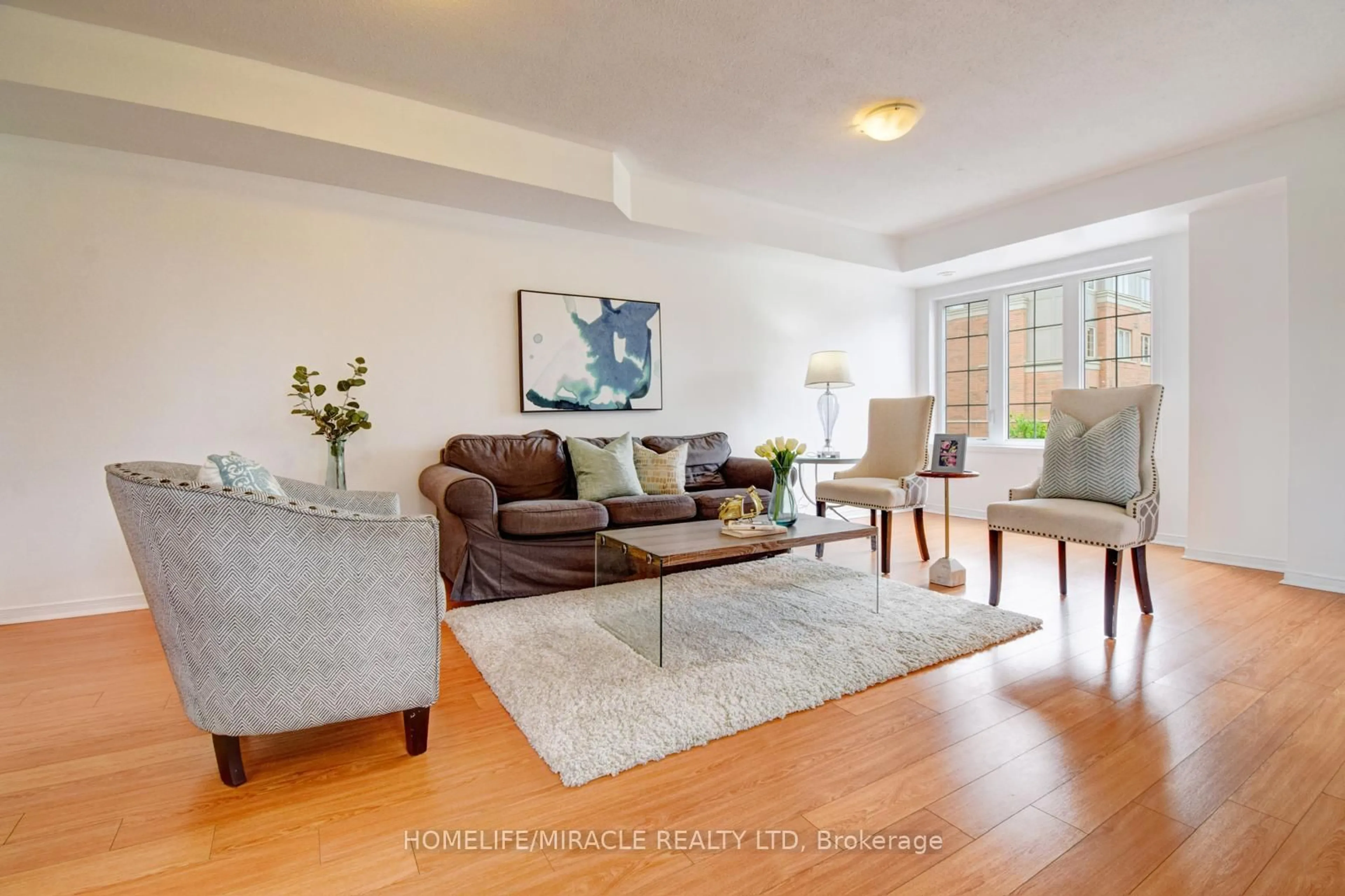 Living room with furniture, unknown for 2450 Bromus Path, Oshawa Ontario L1L 0K6