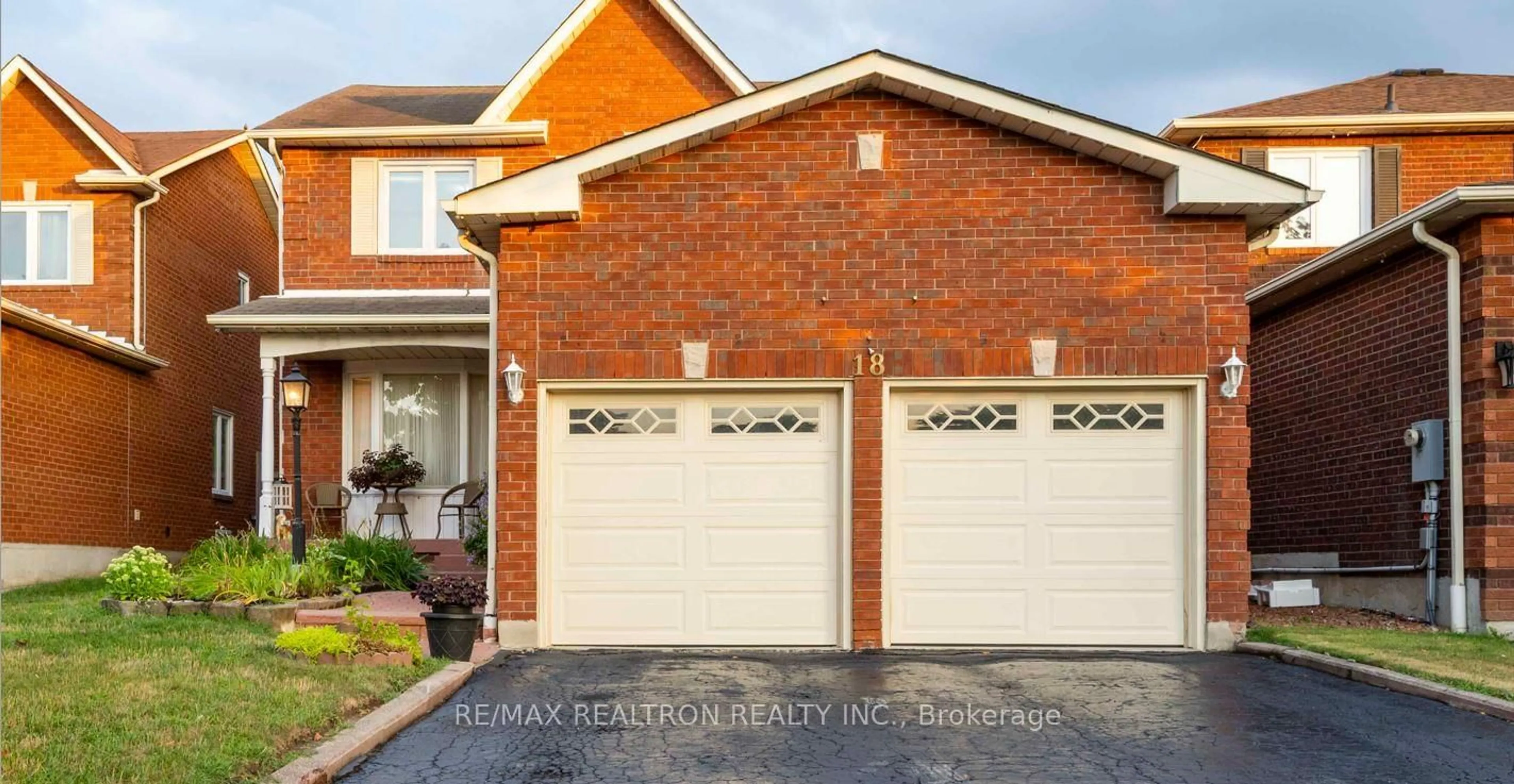 Home with brick exterior material, street for 18 Turriff Cres, Ajax Ontario L1T 3N4