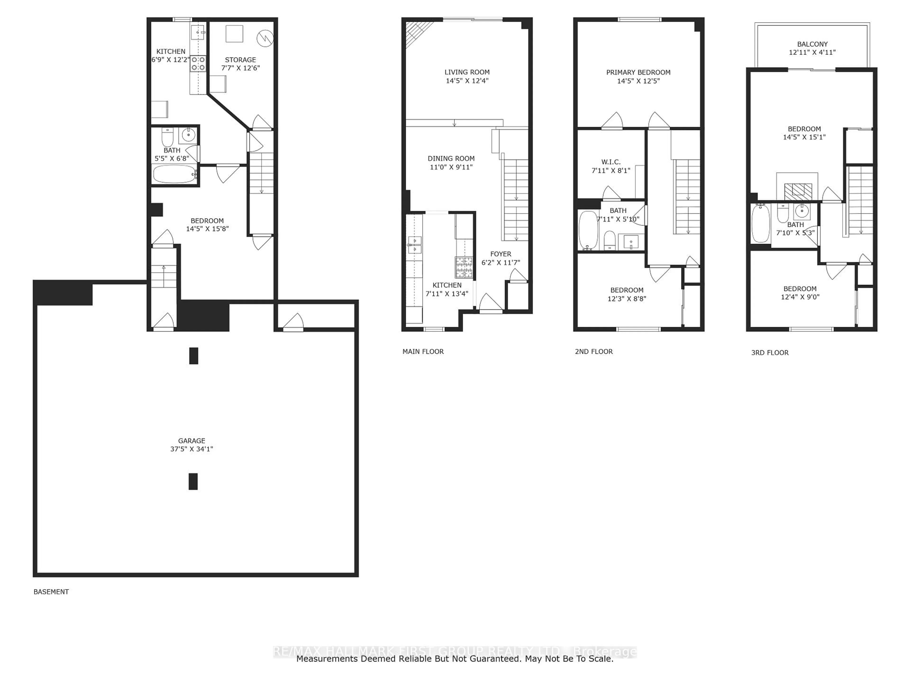 Floor plan for 10 Rodda Blvd #41, Toronto Ontario M1E 2Z6