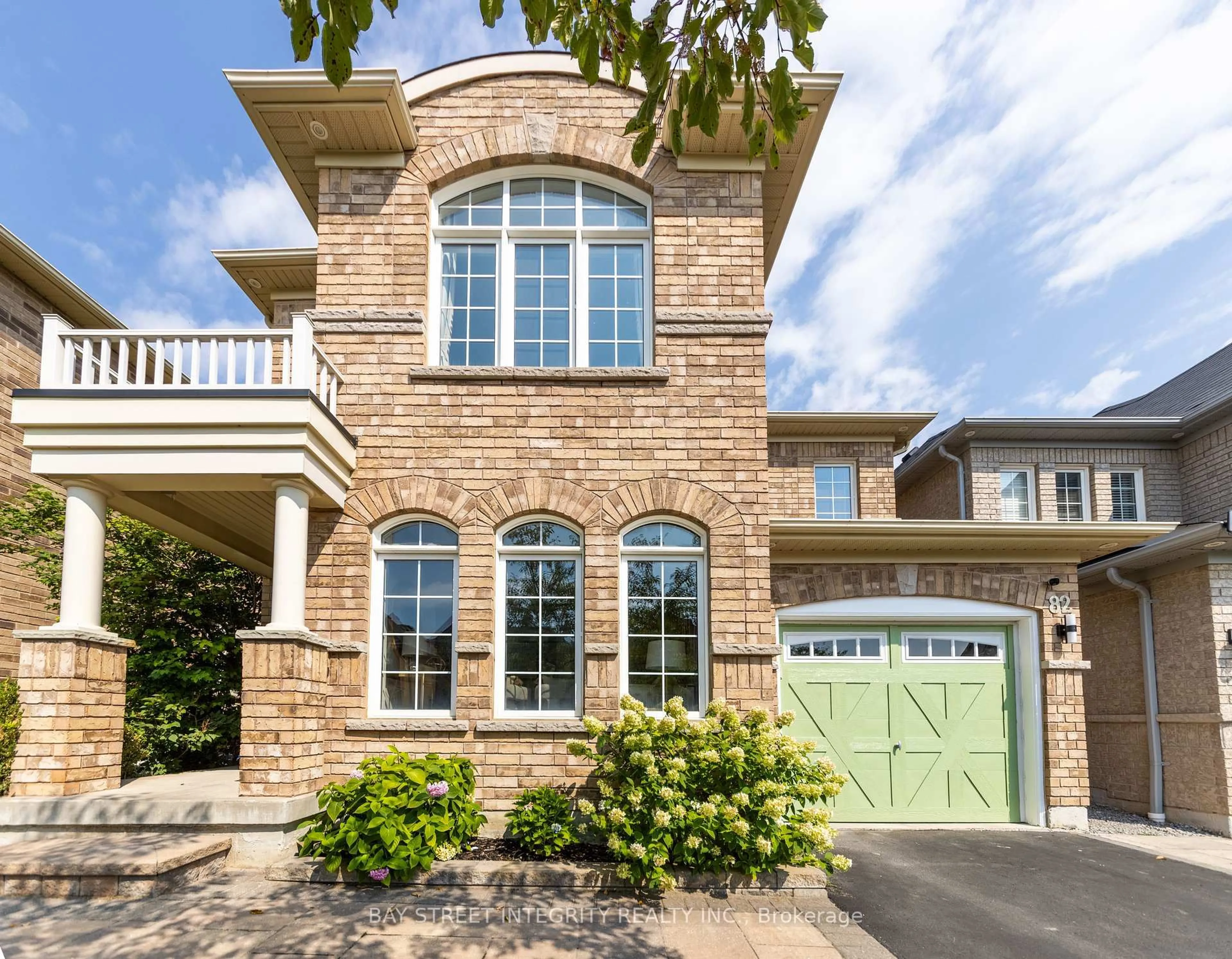 Home with brick exterior material, street for 82 Oswell Dr, Ajax Ontario L1Z 0L5
