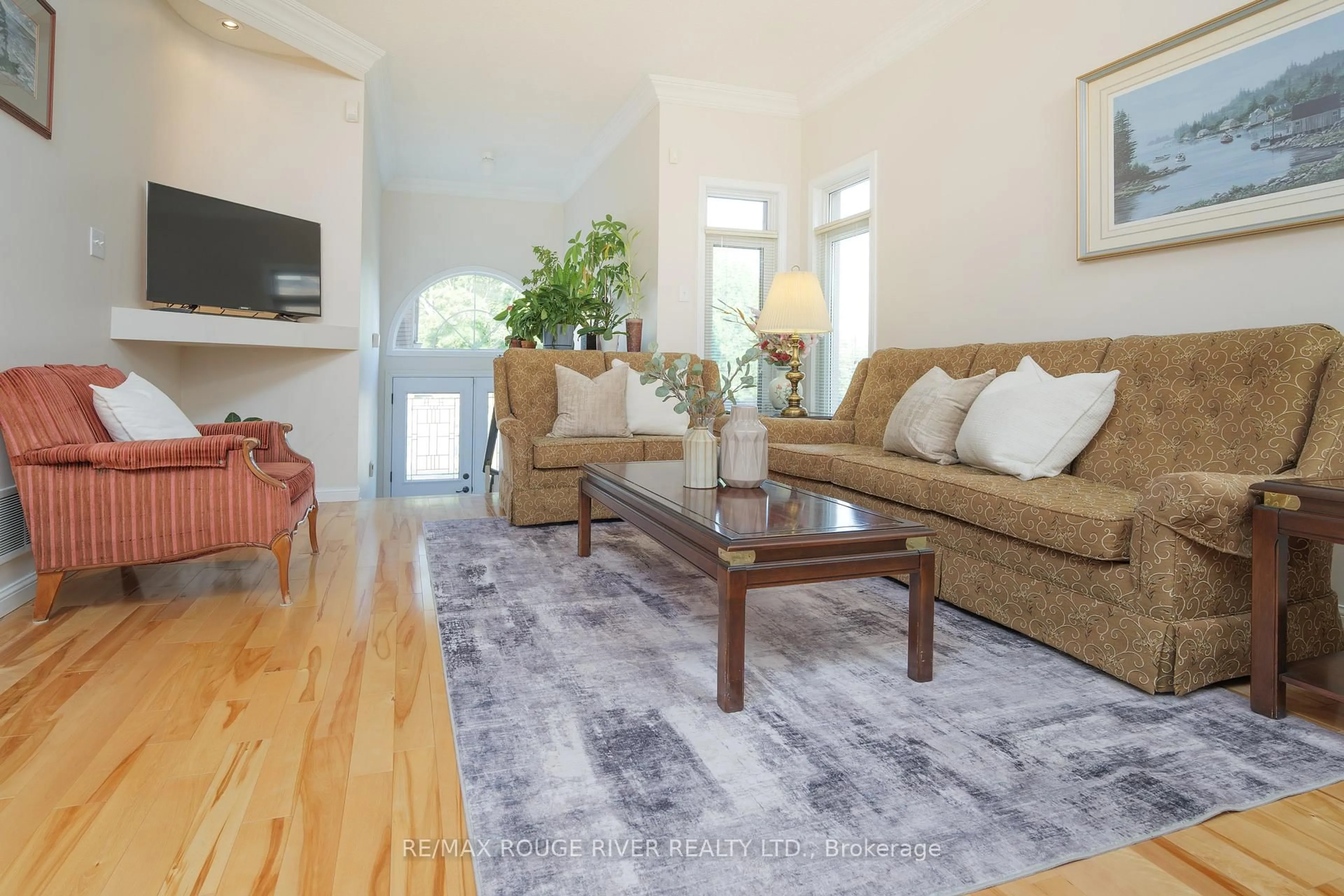 Living room with furniture, unknown for 1936 Rosebank Rd, Pickering Ontario L1V 1P8
