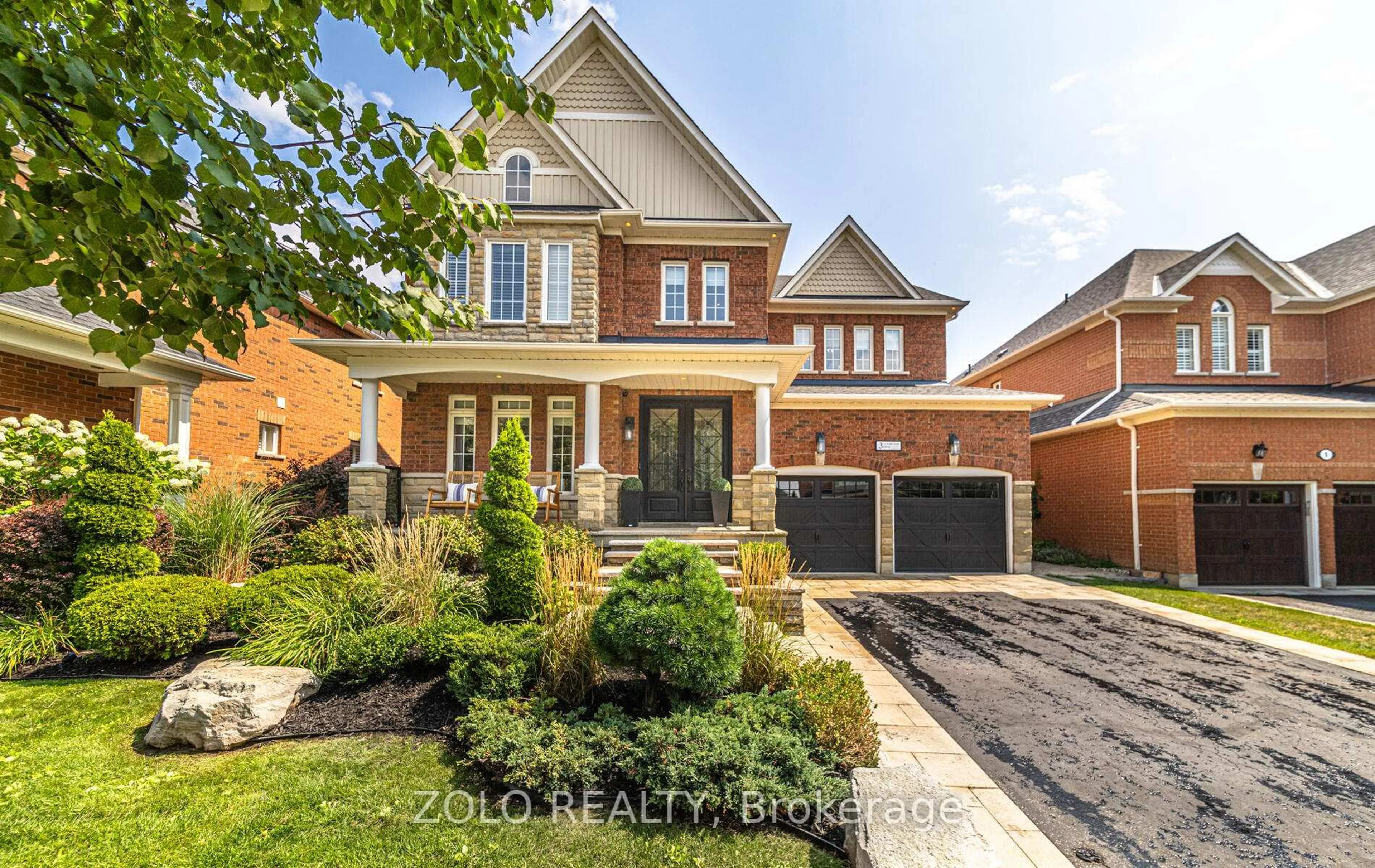 Home with brick exterior material, street for 3 Covington Dr, Whitby Ontario L1M 2K4