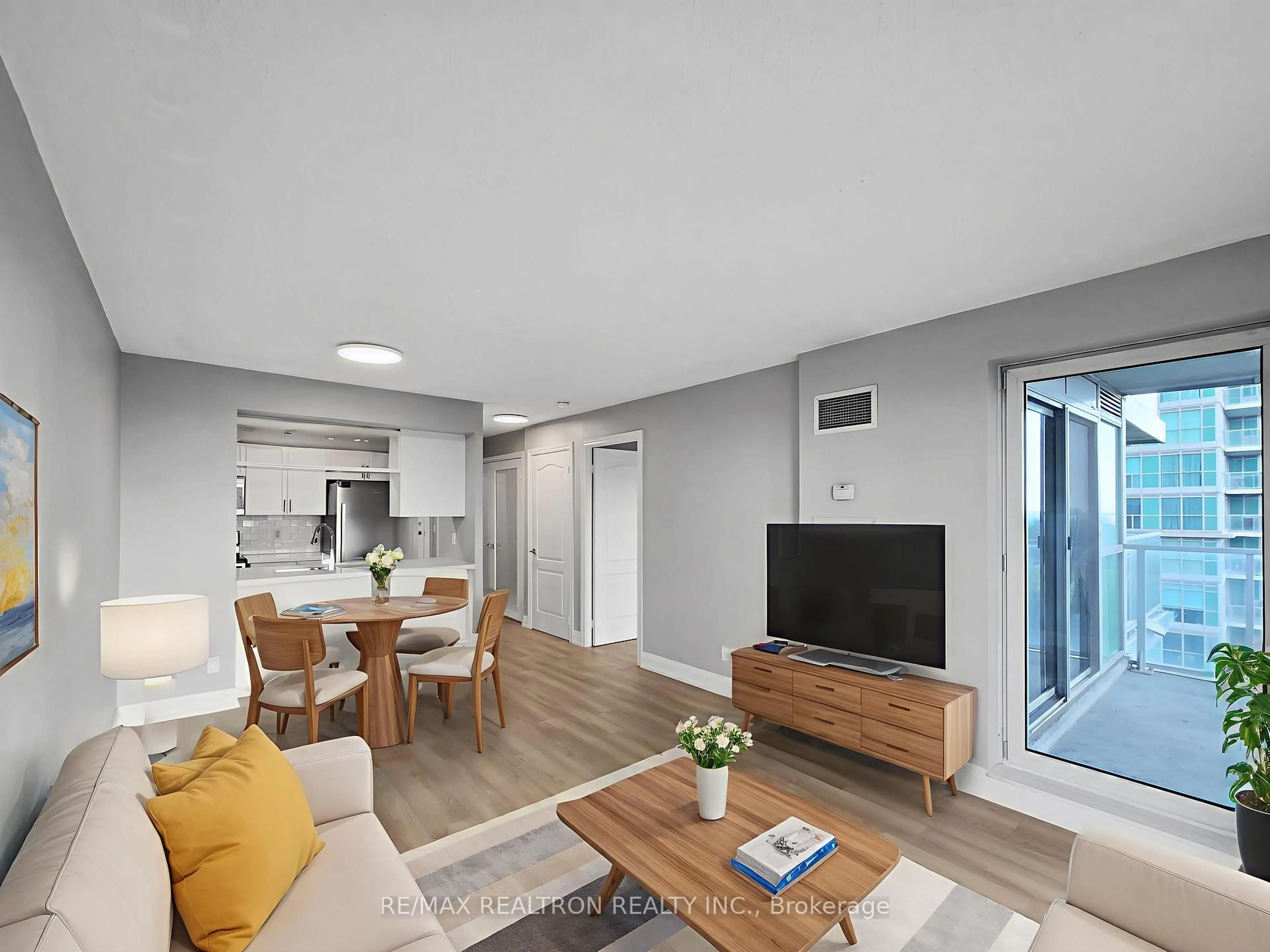 Living room with furniture, unknown for 70 Town Centre Crt #1608, Toronto Ontario M1P 0B2