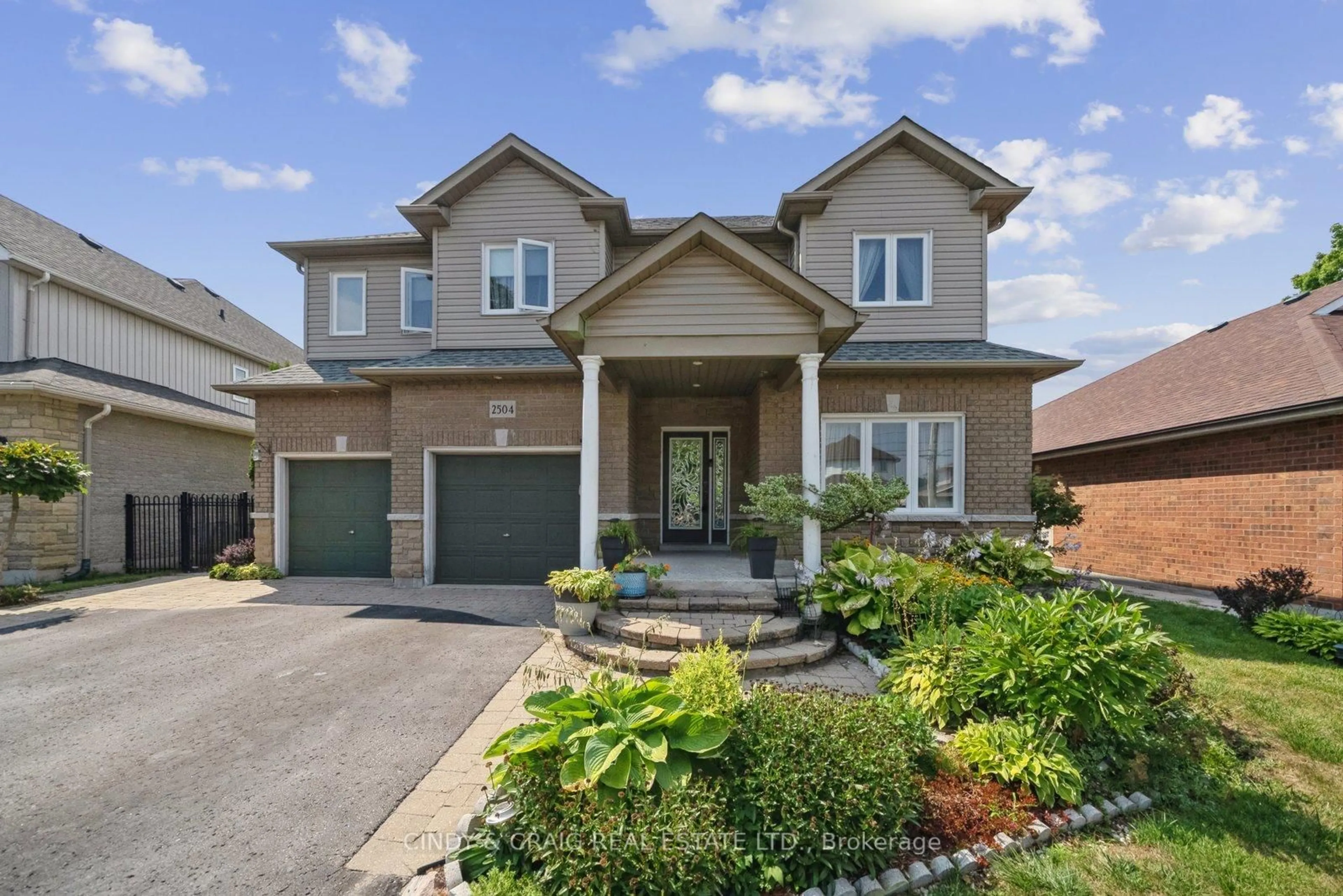 Home with brick exterior material, street for 2504 Prestonvale Rd, Clarington Ontario L1E 2S1