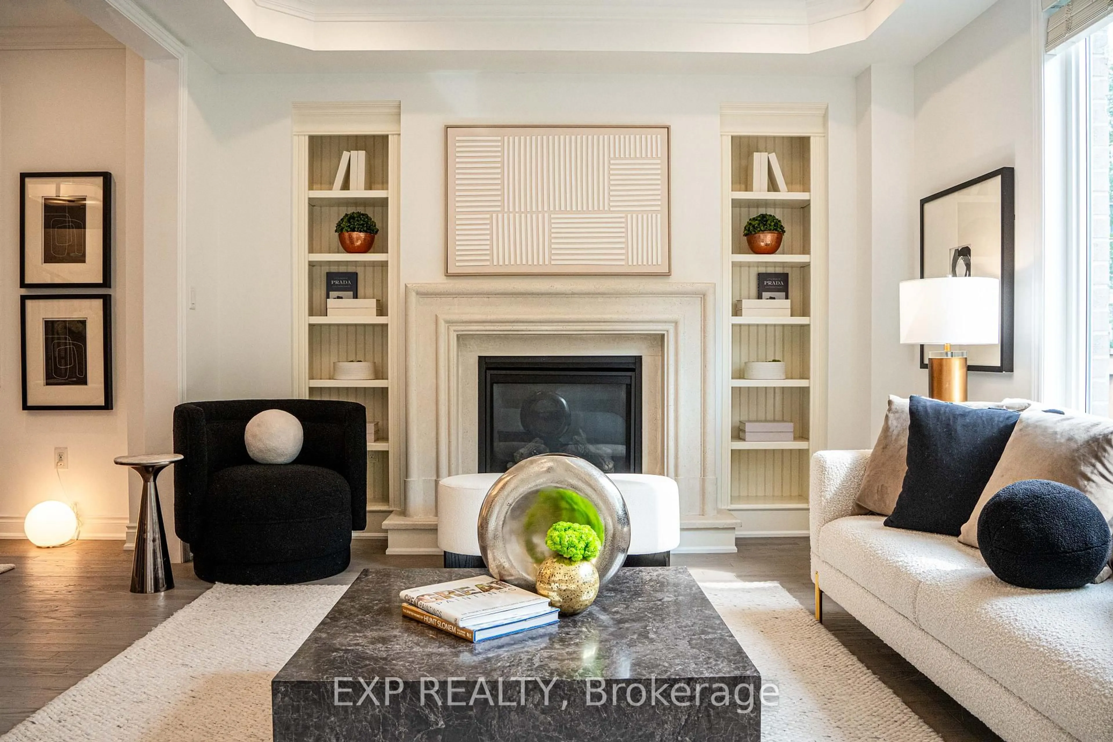 Living room with furniture, unknown for 9 Armour St, Whitby Ontario L1R 0N4