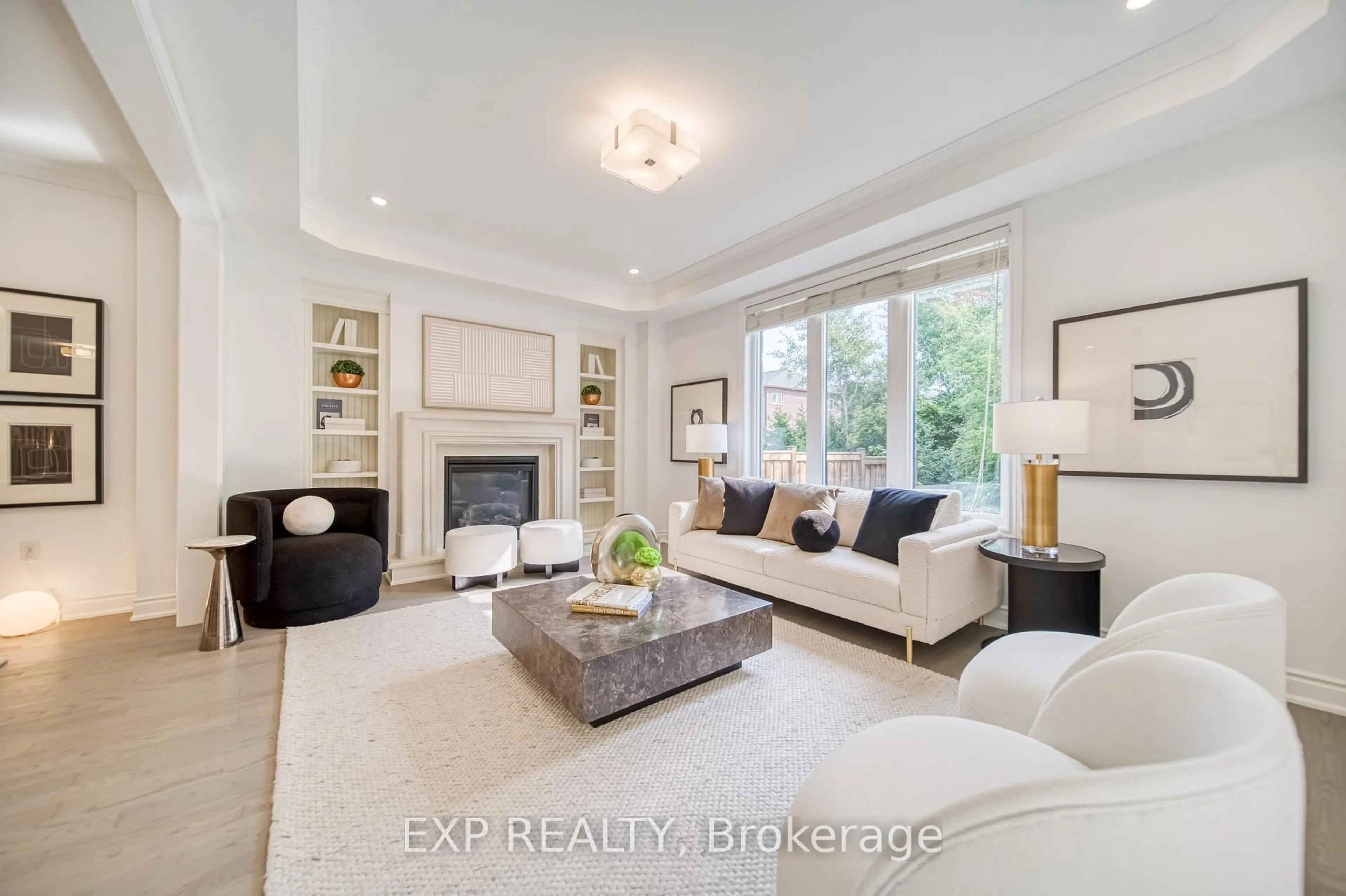 Living room with furniture, unknown for 9 Armour St, Whitby Ontario L1R 0N4