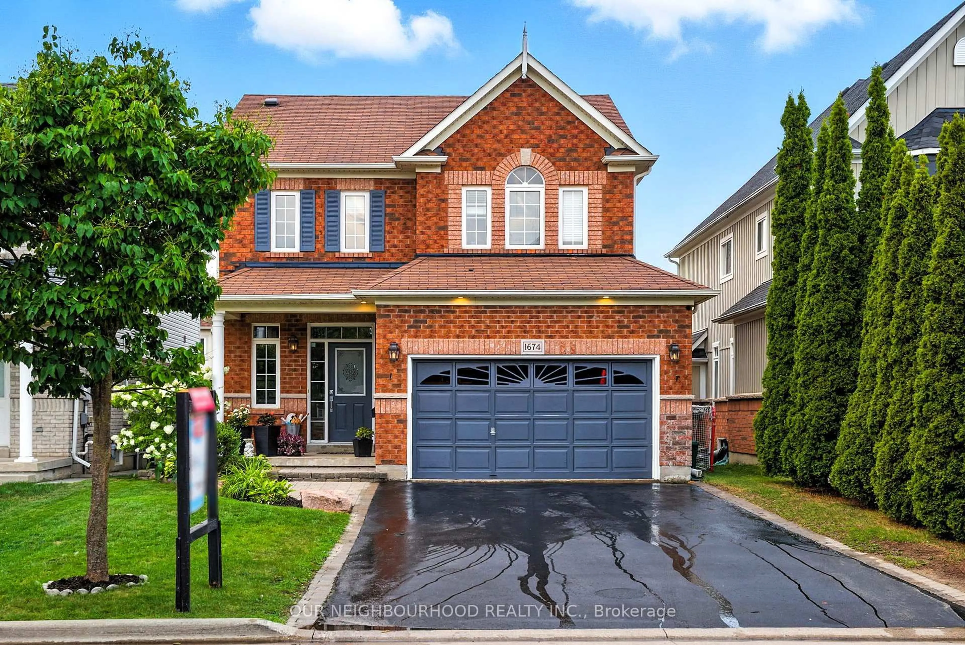 Home with brick exterior material, street for 1674 Sherbrook Dr, Oshawa Ontario L1K 2X3