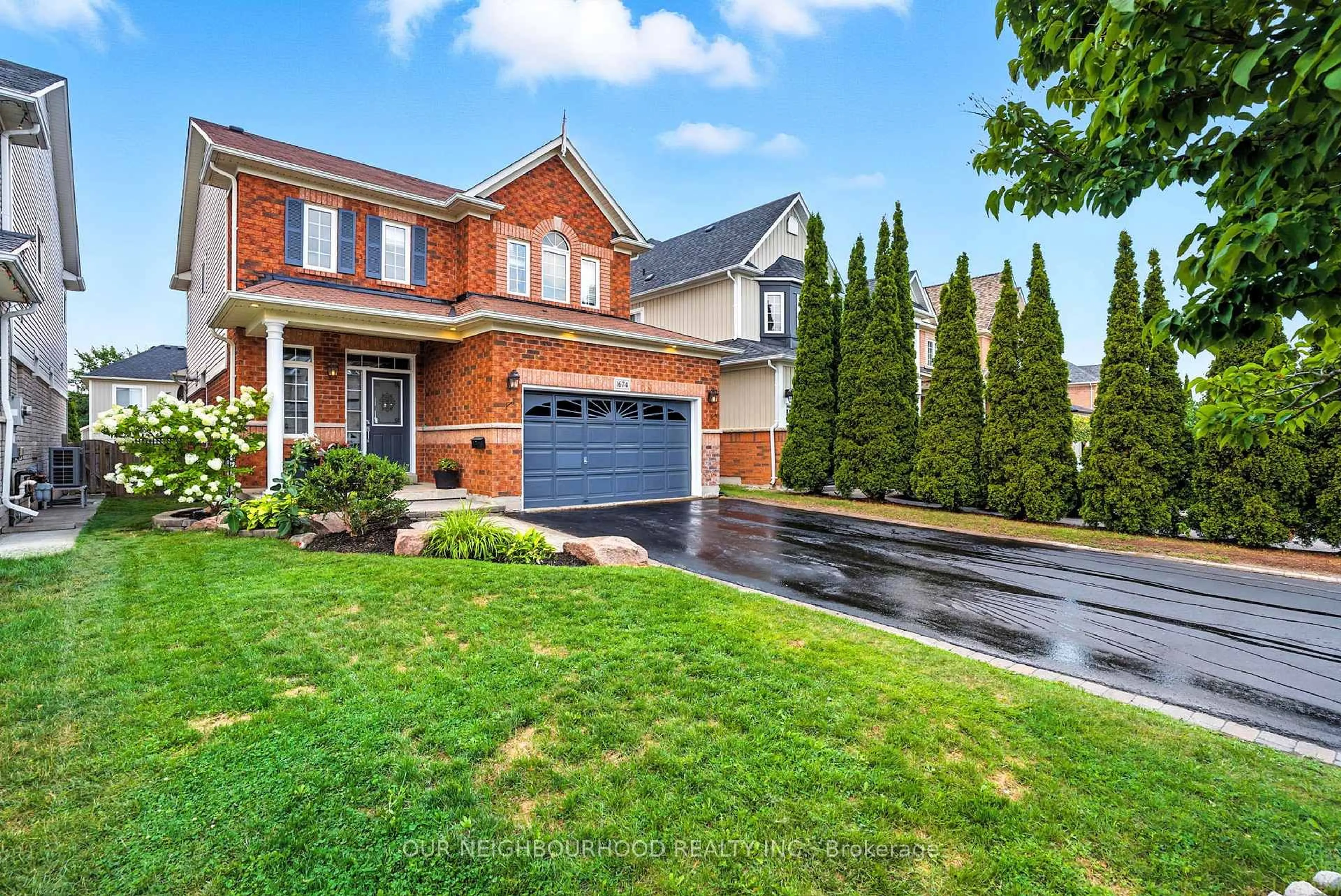 Home with brick exterior material, street for 1674 Sherbrook Dr, Oshawa Ontario L1K 2X3