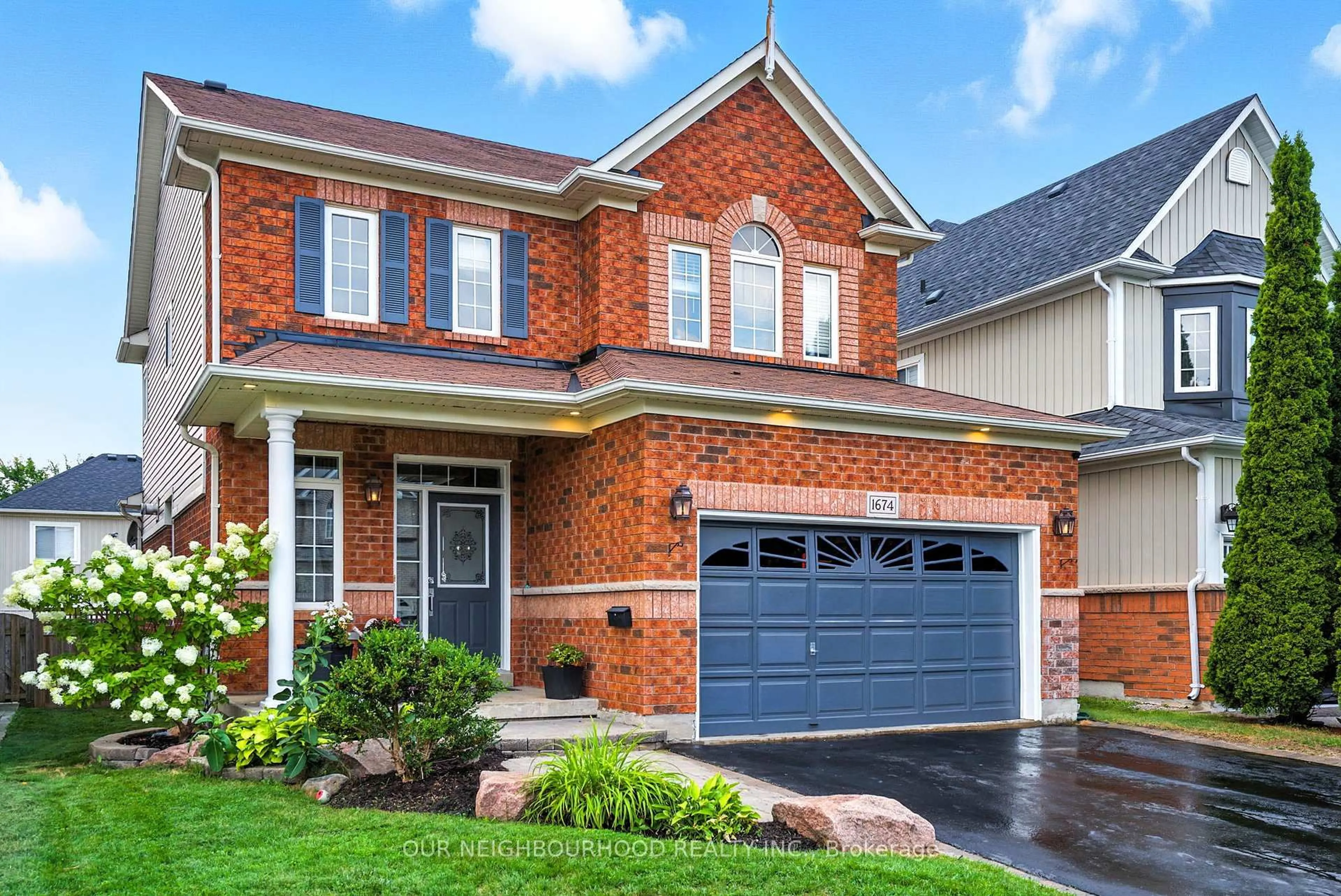 Home with brick exterior material, street for 1674 Sherbrook Dr, Oshawa Ontario L1K 2X3