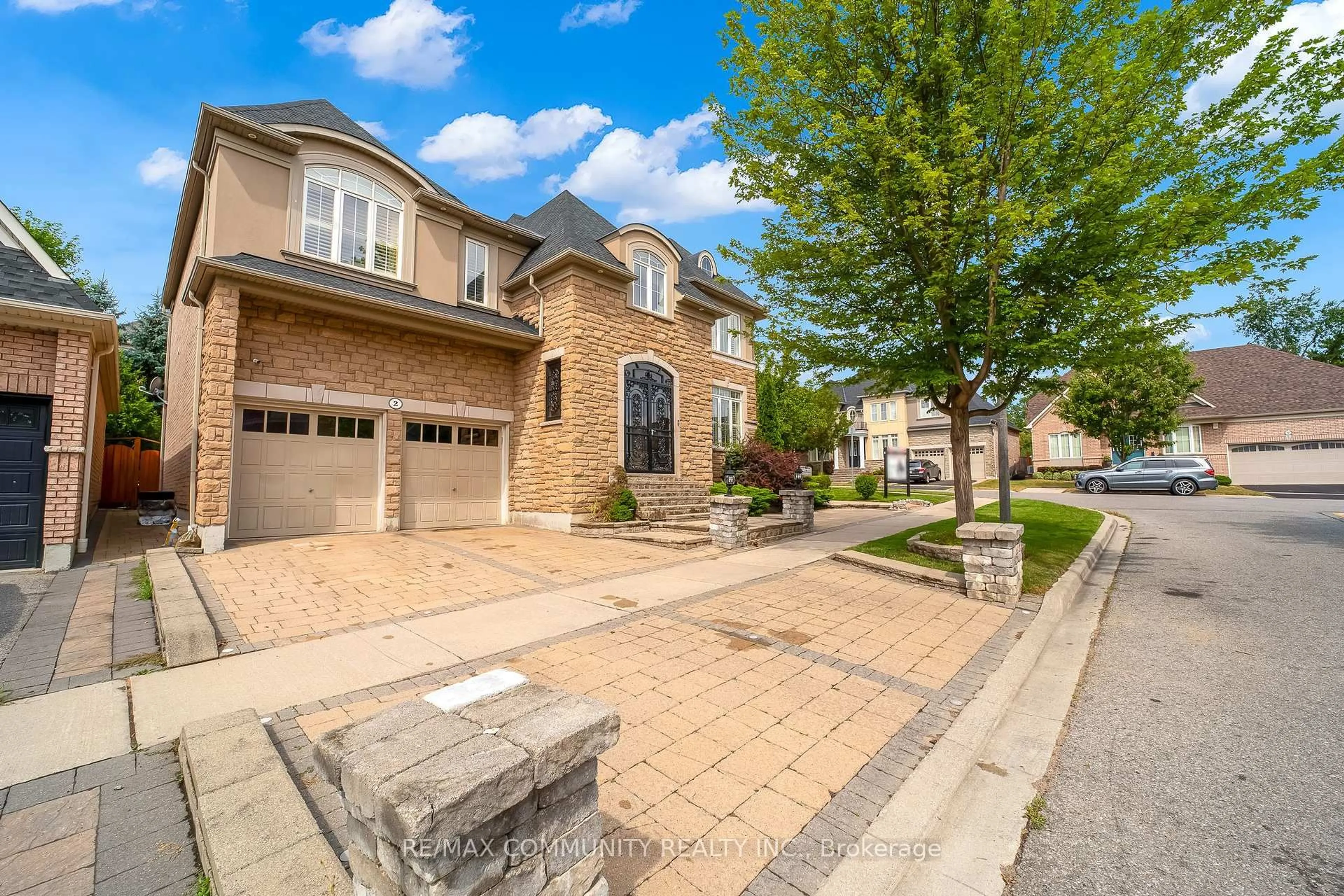 Home with brick exterior material, street for 2 Dolby Cres, Ajax Ontario L1Z 0E1