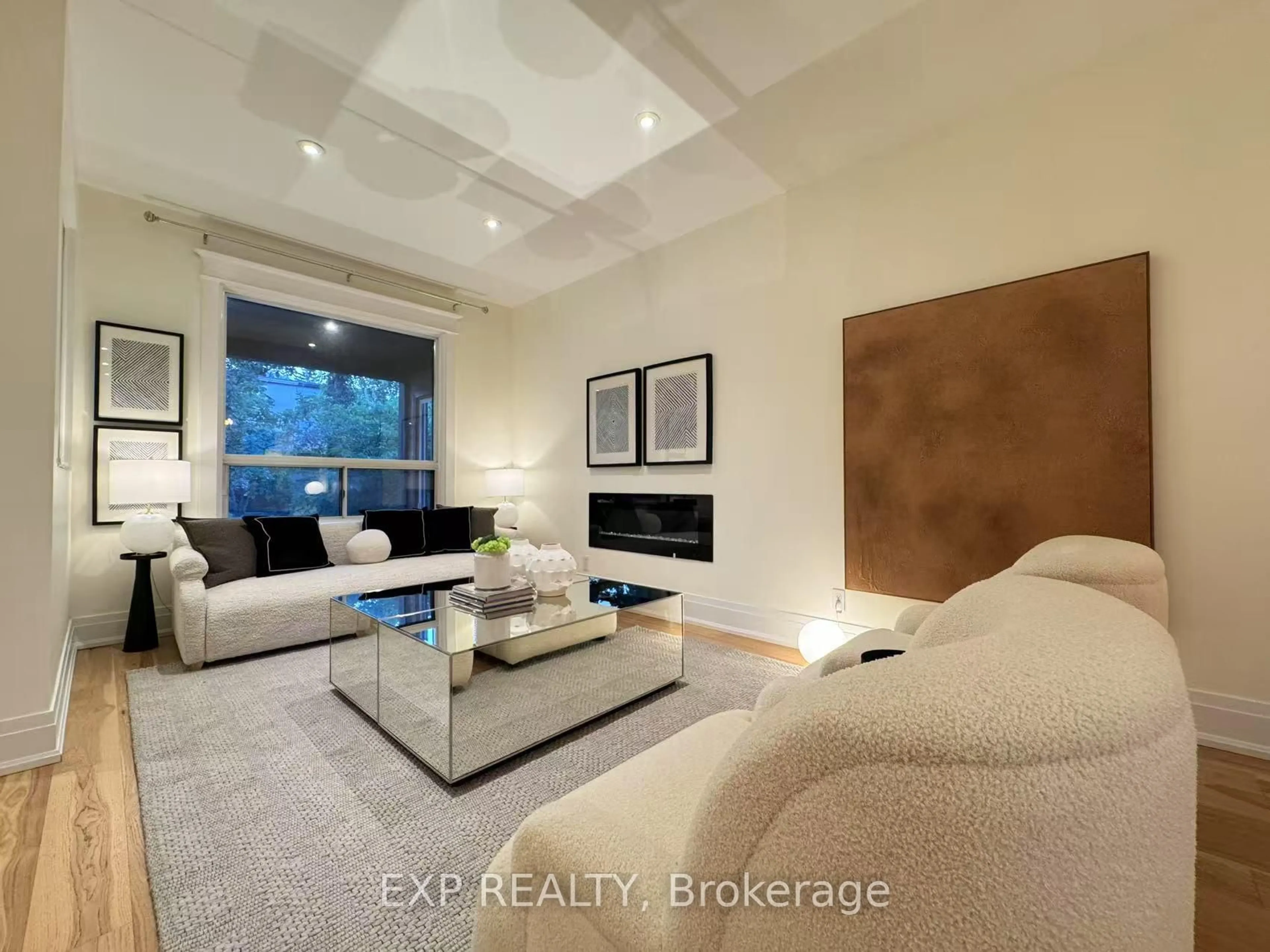Living room with furniture, unknown for 145 Langley Ave, Toronto Ontario M4K 1B6