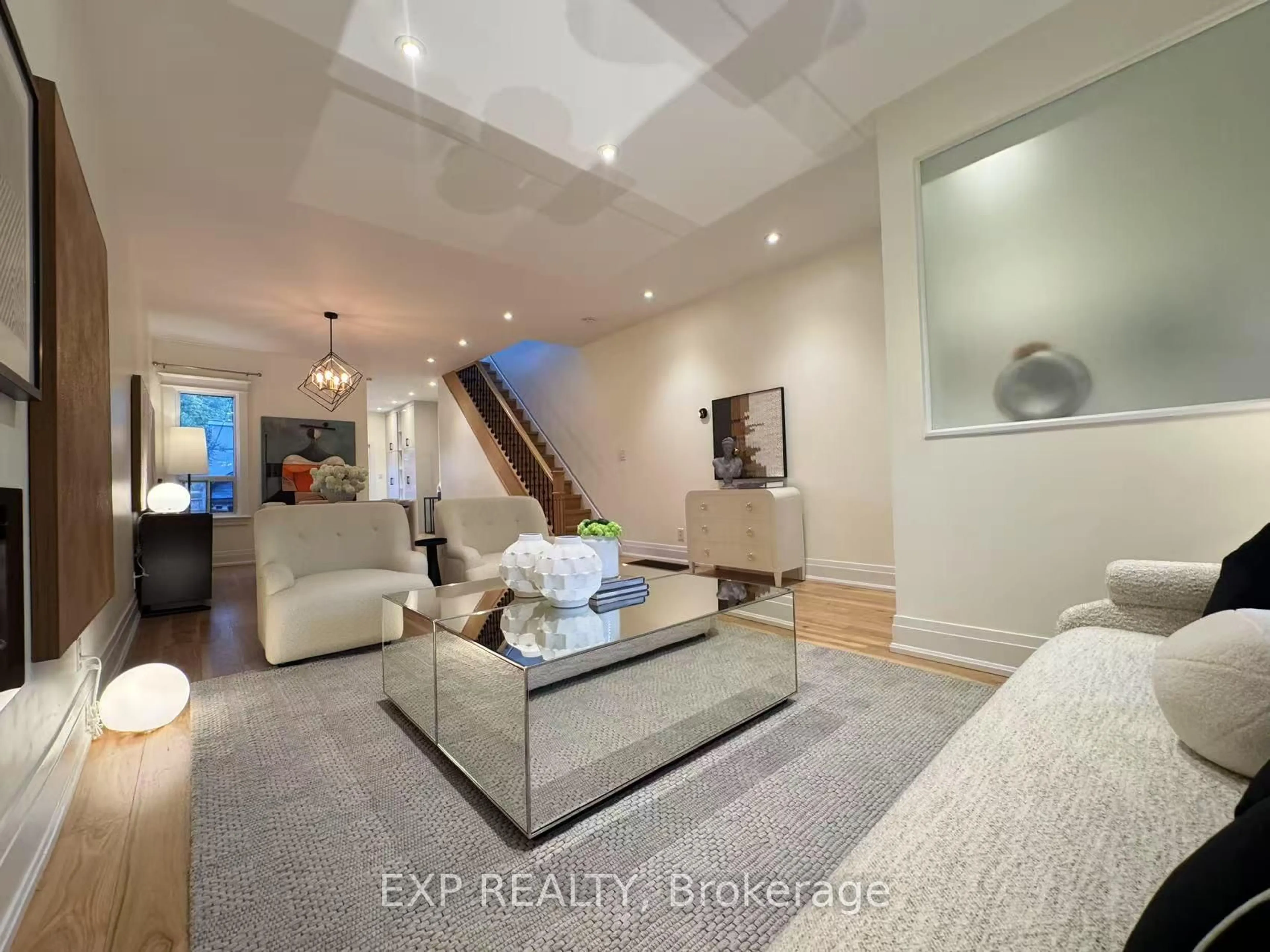 Living room with furniture, unknown for 145 Langley Ave, Toronto Ontario M4K 1B6