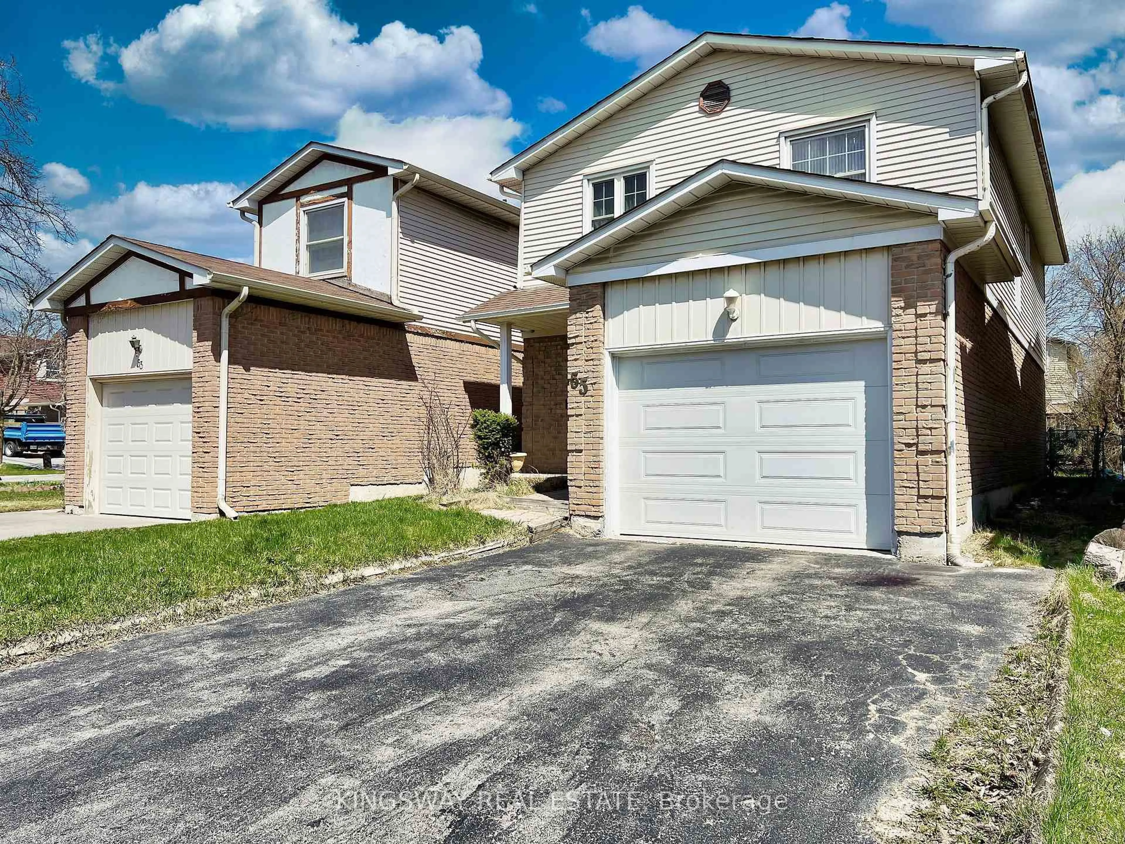 Home with brick exterior material, street for 55 Copperwood Sq, Toronto Ontario M1V 2C2