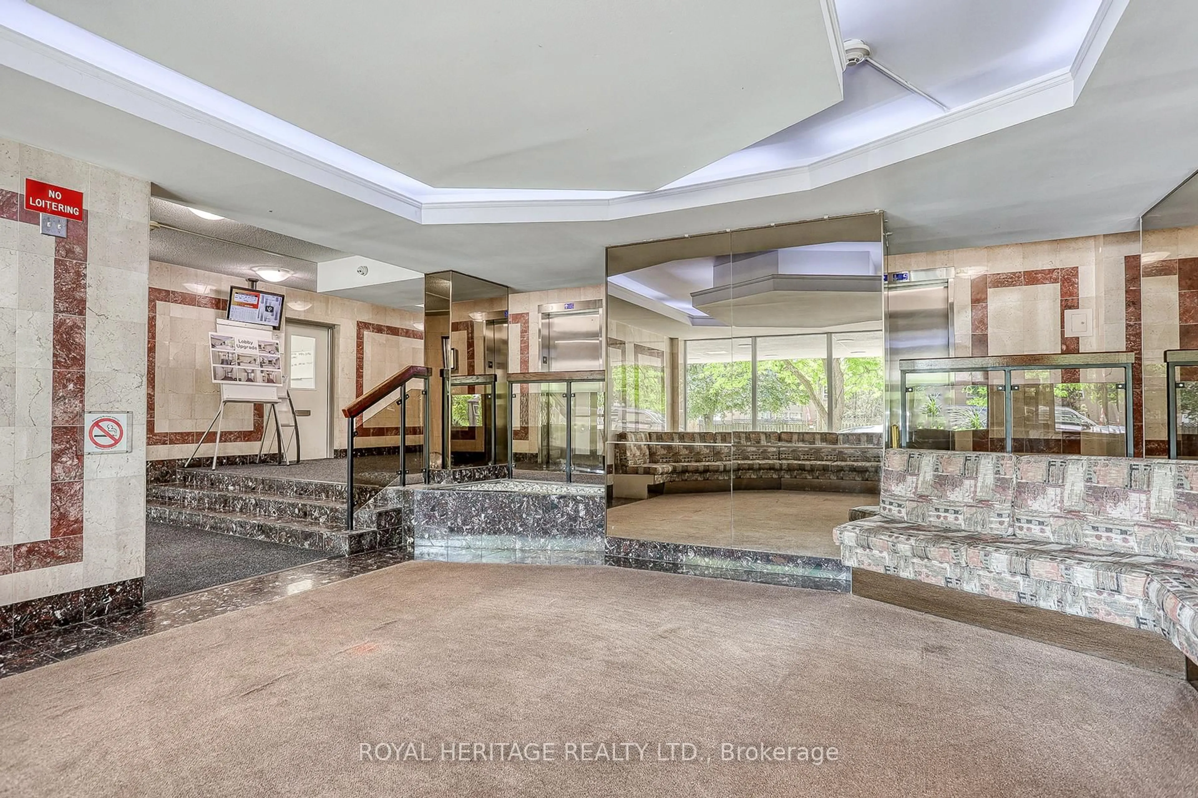 Lobby for 1210 Radom St #610, Pickering Ontario L1W 2Z3