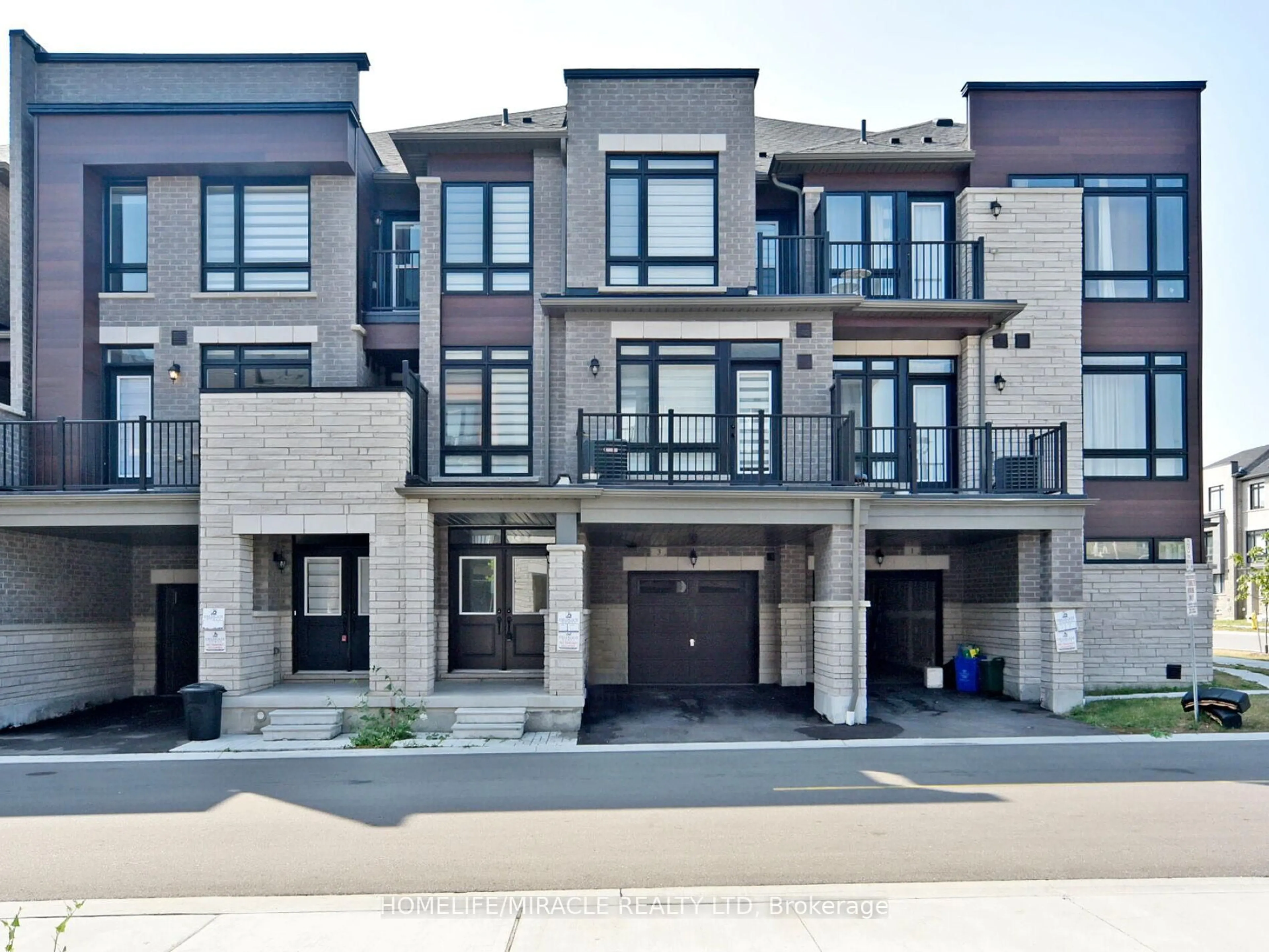 Home with brick exterior material, street for 3 Nimmo Lane, Ajax Ontario L1S 0H1