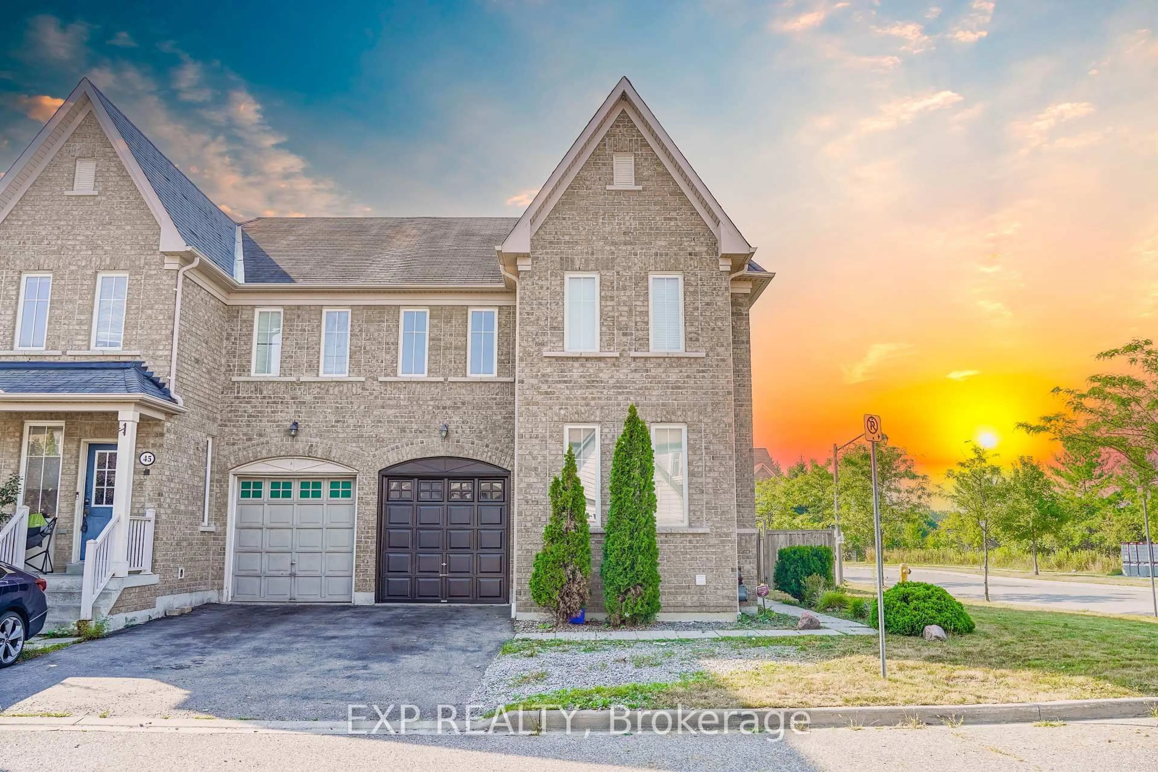 Home with brick exterior material, street for 47 Westray Cres, Ajax Ontario L1Z 0B3