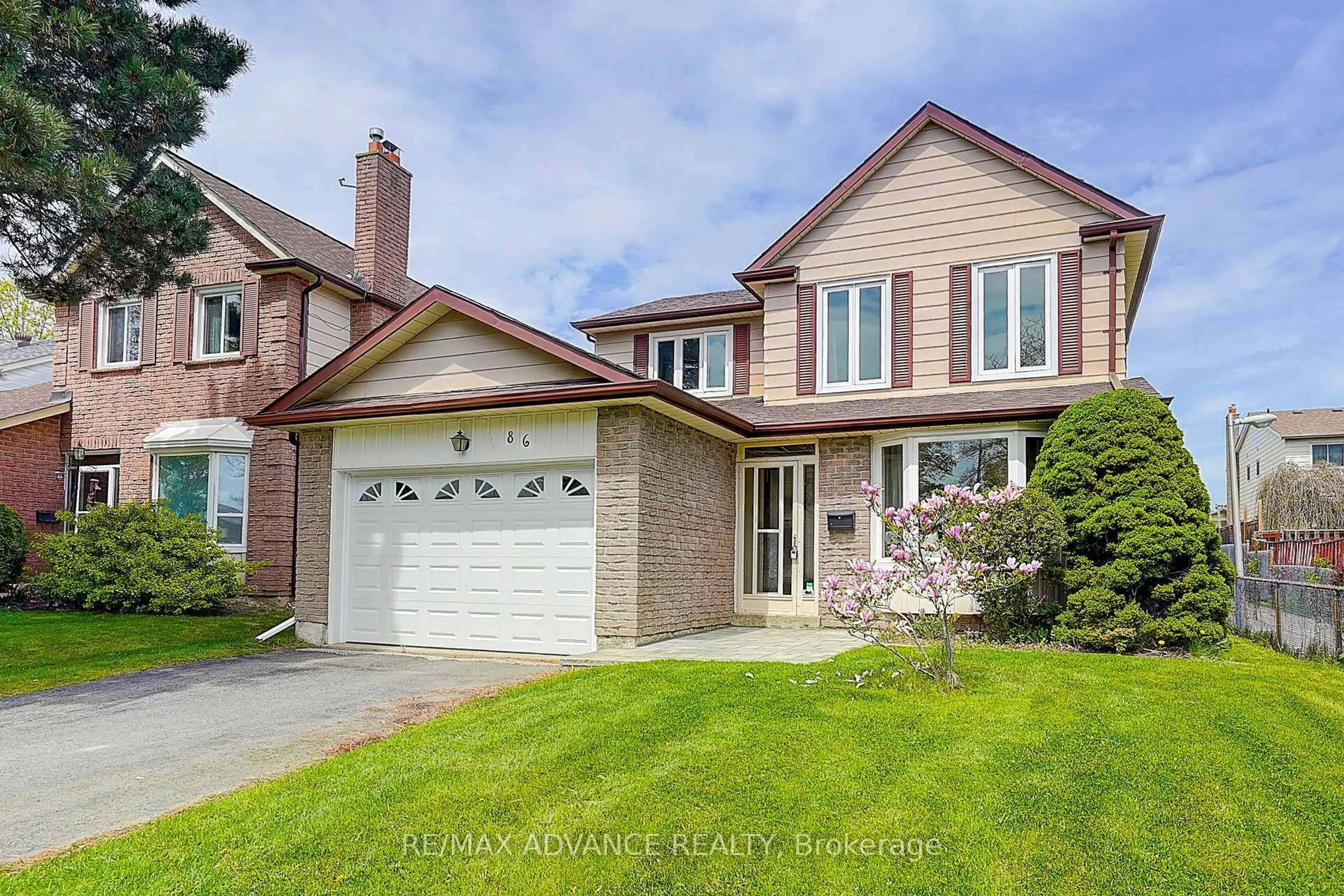 Home with brick exterior material, street for 86 Placentia Blvd, Toronto Ontario M1S 4C5