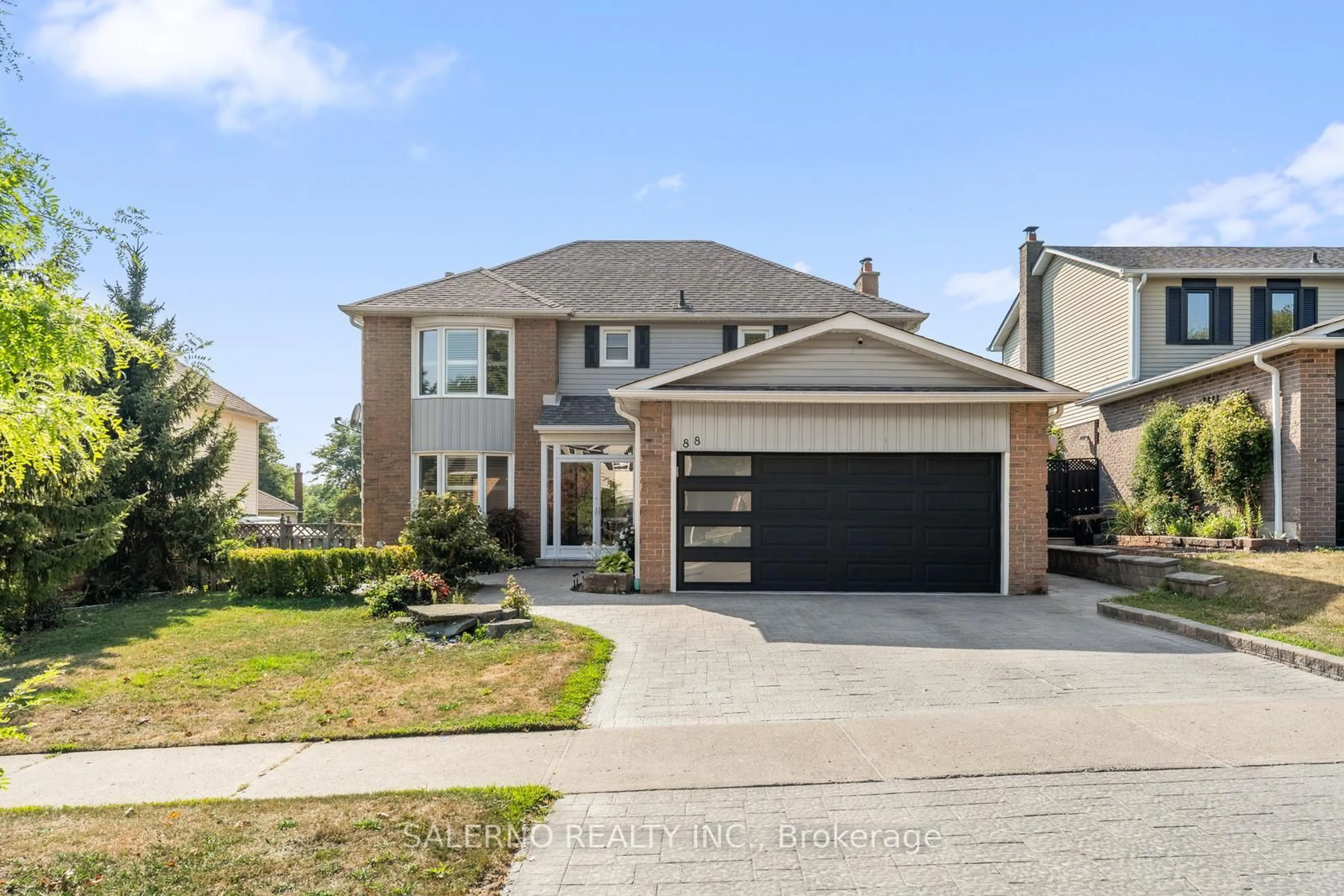 Home with brick exterior material, street for 88 Holliday Dr, Whitby Ontario L1P 1E6