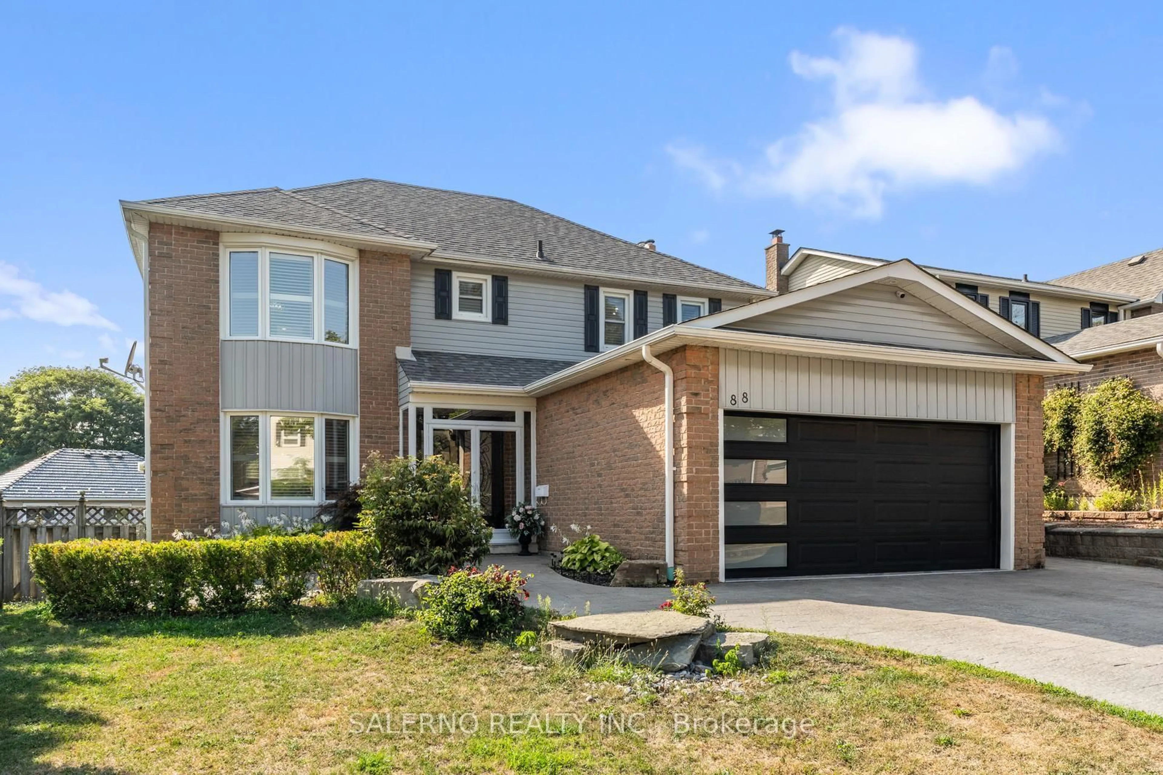 Home with brick exterior material, street for 88 Holliday Dr, Whitby Ontario L1P 1E6