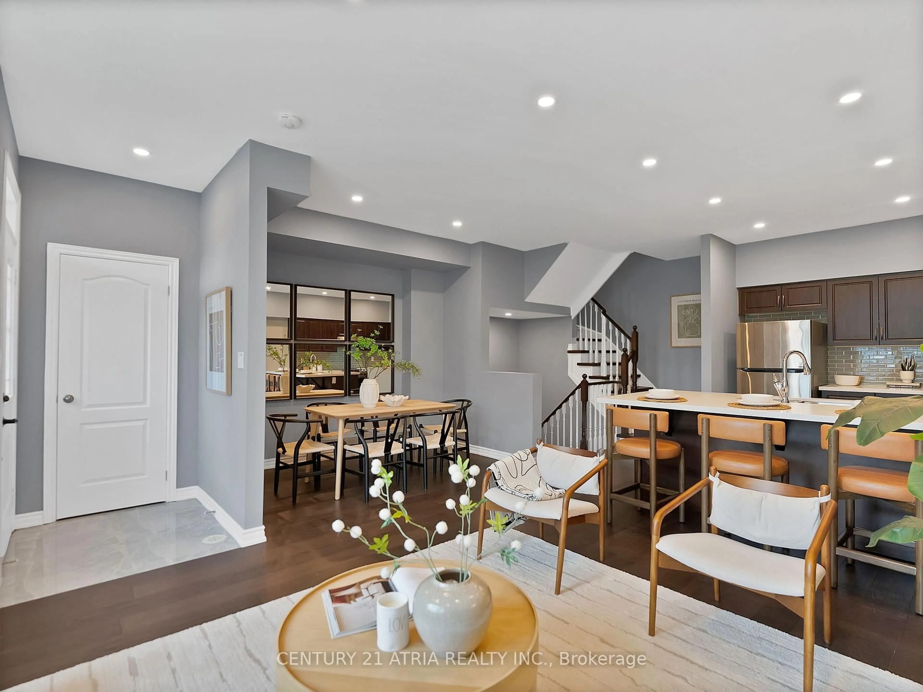 Open concept kitchen, unknown for 1251 Bridletowne Circ #3, Toronto Ontario M1W 0A5