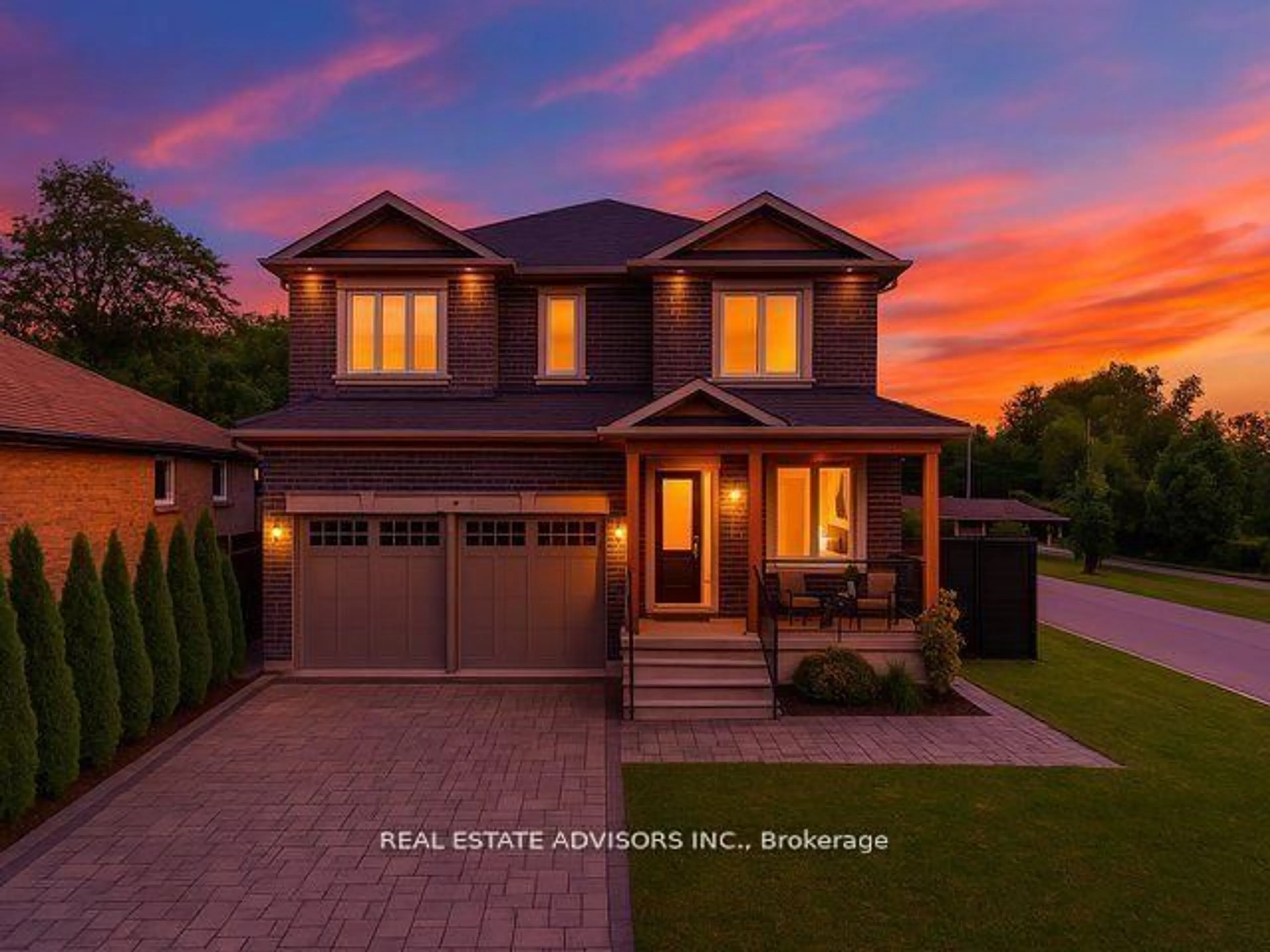 Home with brick exterior material, street for 69 Fenwood Hts, Toronto Ontario M1M 2W1