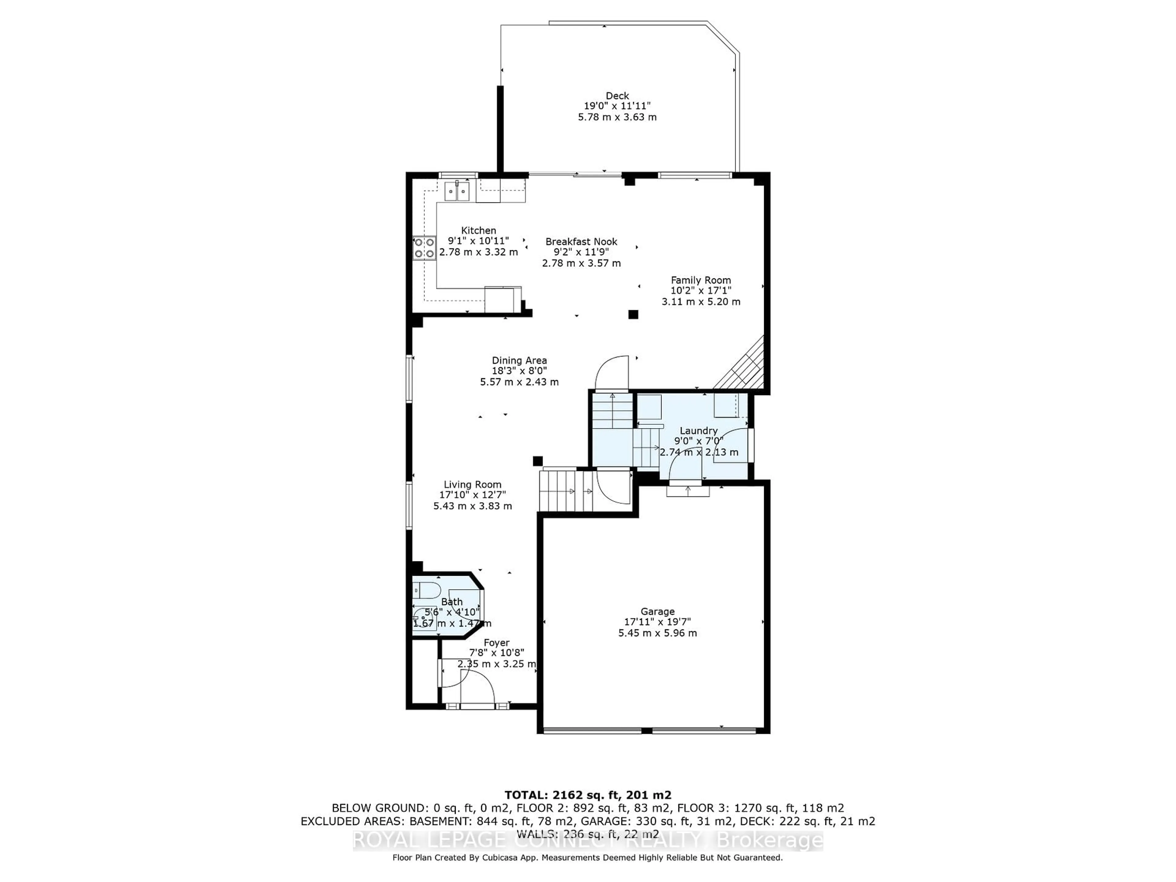 Floor plan for 4 Middlecote Dr, Ajax Ontario L1T 0A9