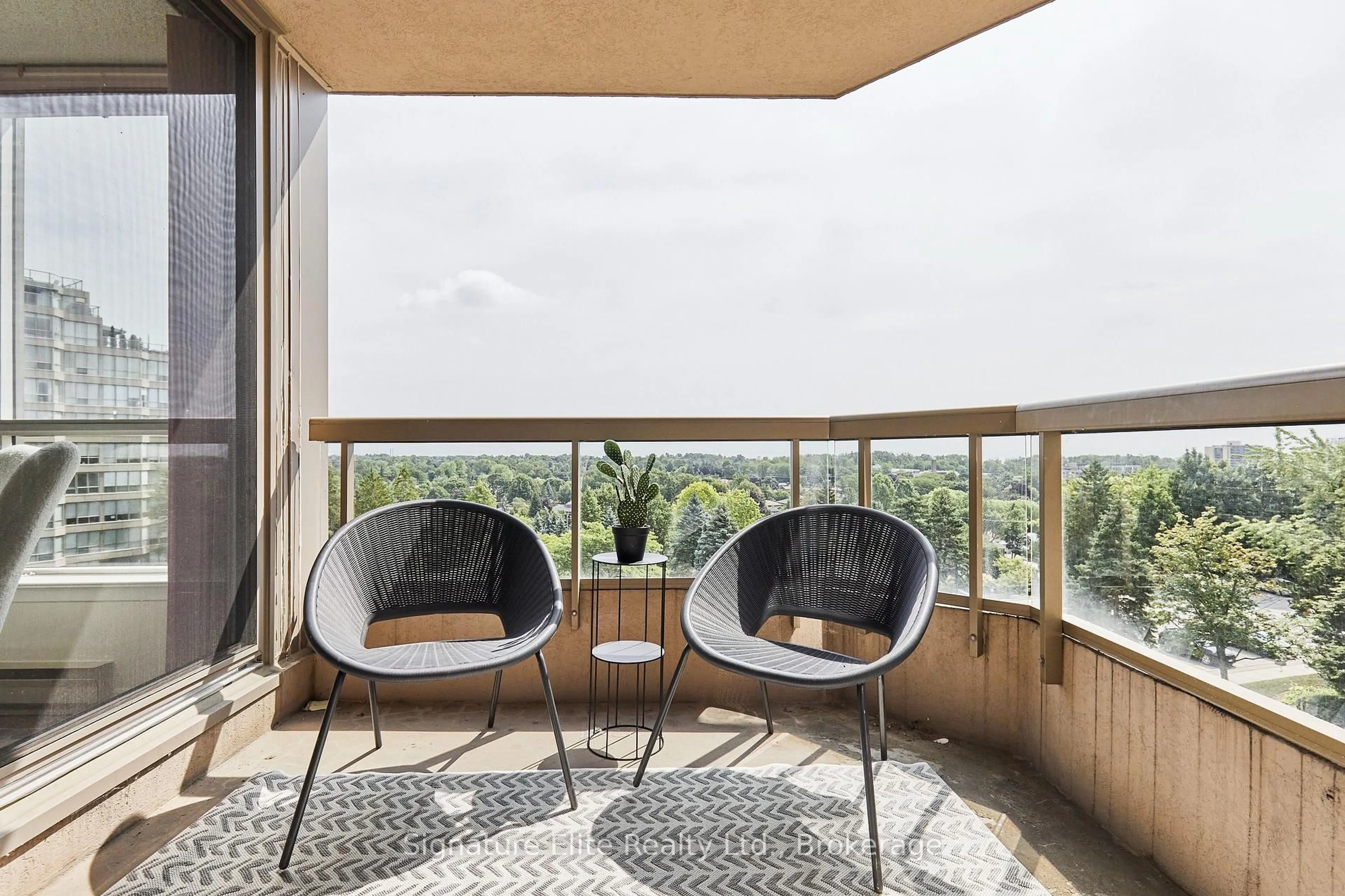 Balcony in the apartment, unknown for 10 Guildwood Pkwy #621, Toronto Ontario M1E 5B5