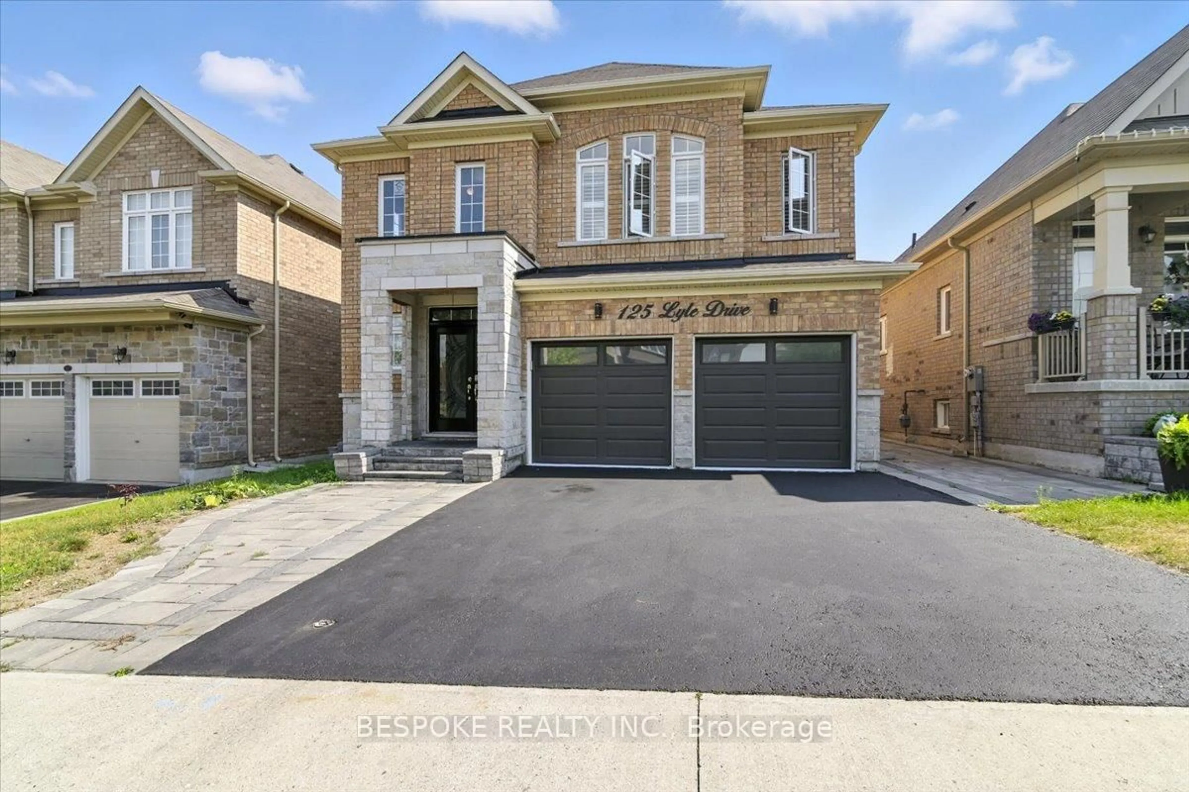 Home with brick exterior material, street for 125 Lyle Dr, Clarington Ontario L1C 0V7