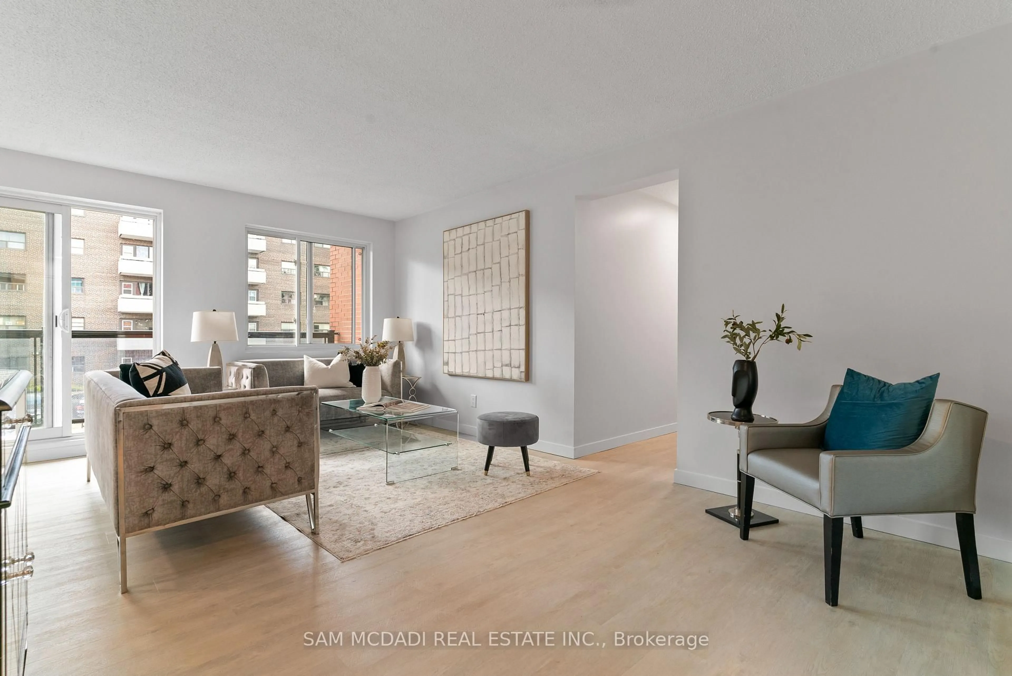 Living room with furniture, unknown for 131 Taunton Rd #205, Oshawa Ontario L1G 3T8