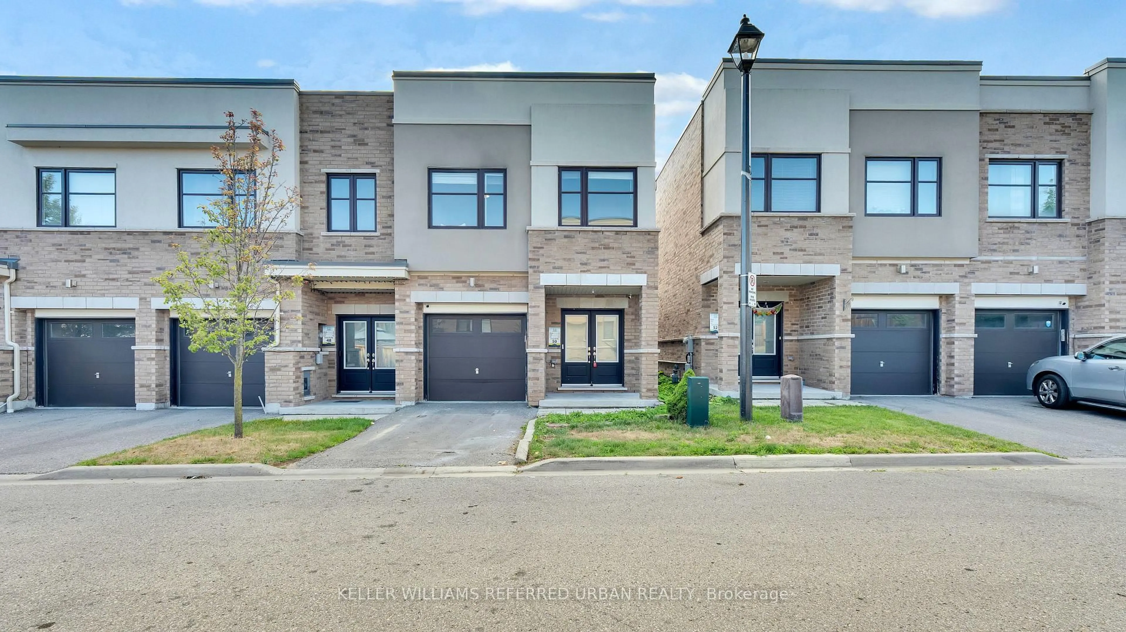 Home with brick exterior material, street for 50 Jerseyville Way, Whitby Ontario L1N 0L7