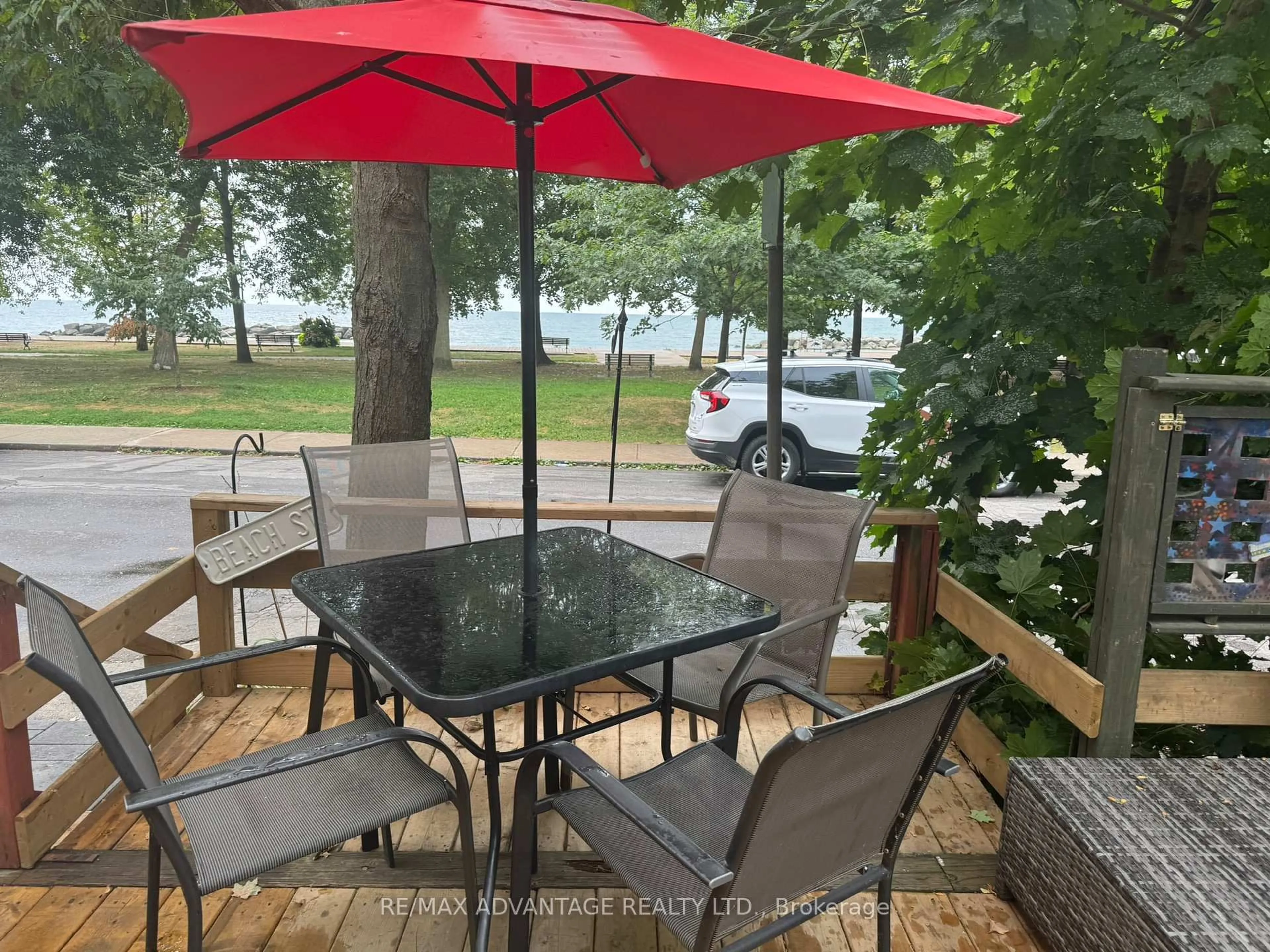 Patio, water/lake/river/ocean view for 106 Hubbard Blvd #1 + 2, Toronto Ontario M4E 1A6