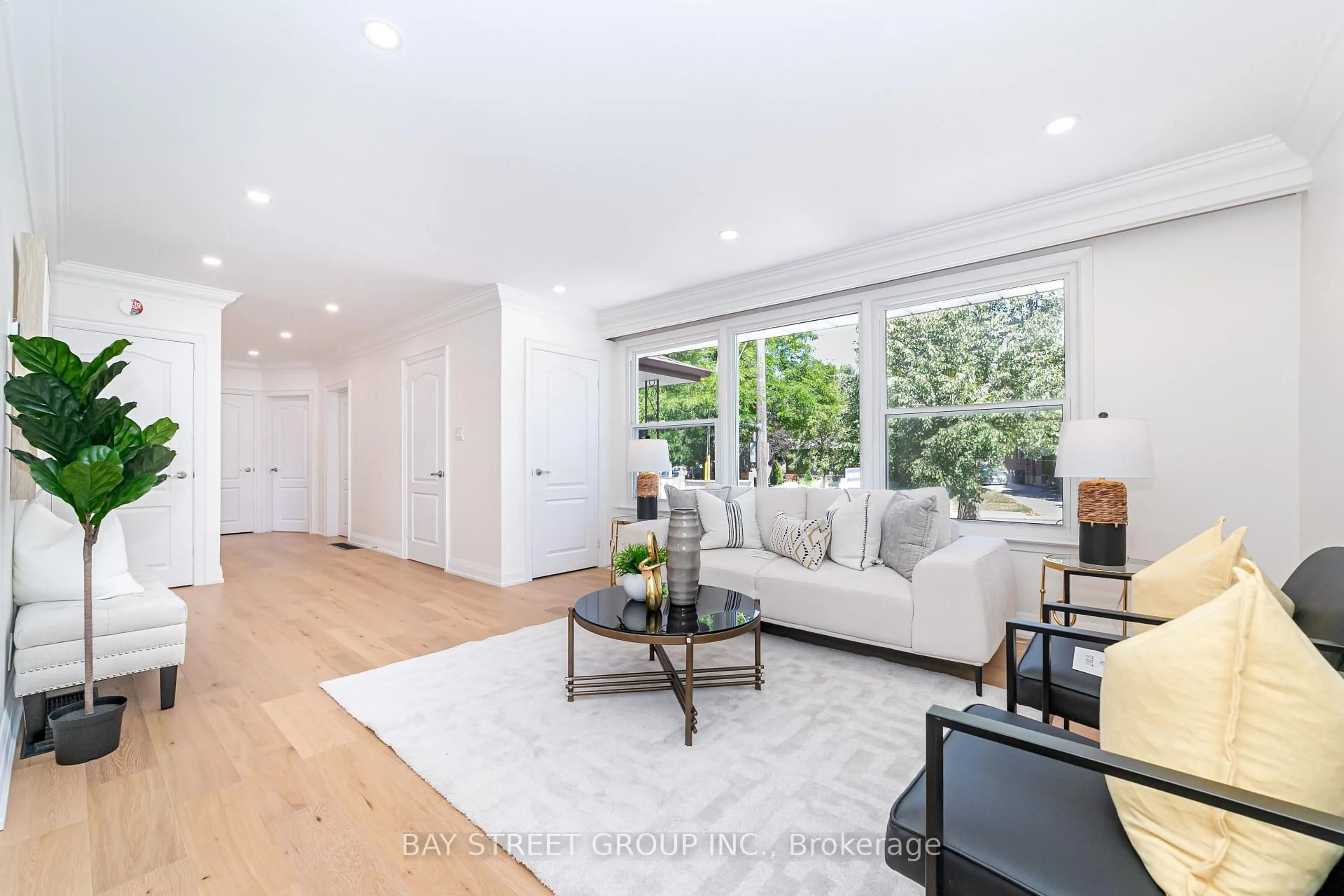 Living room with furniture, unknown for 839 Brimorton Dr, Toronto Ontario M1G 2T3