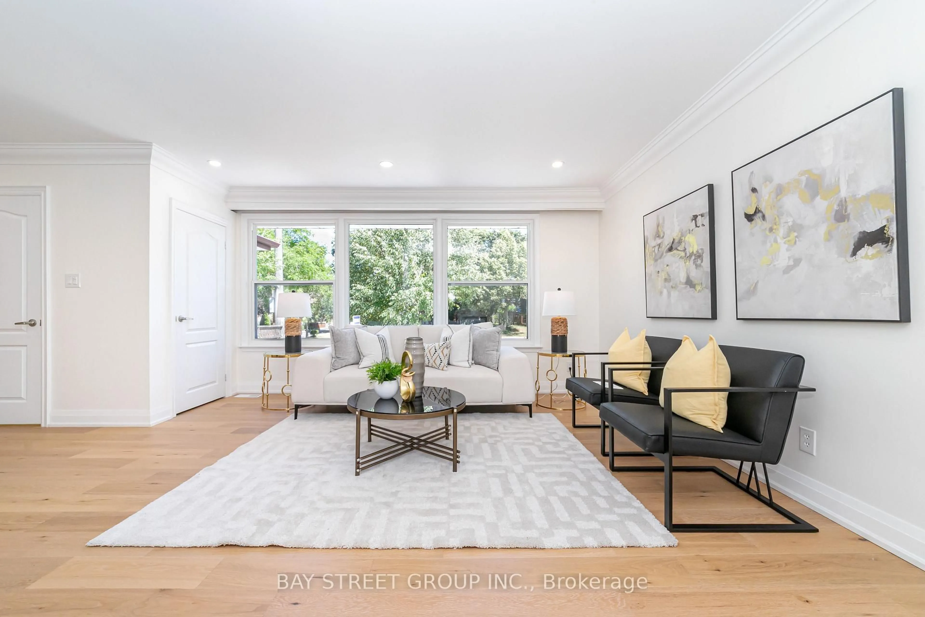 Living room with furniture, unknown for 839 Brimorton Dr, Toronto Ontario M1G 2T3