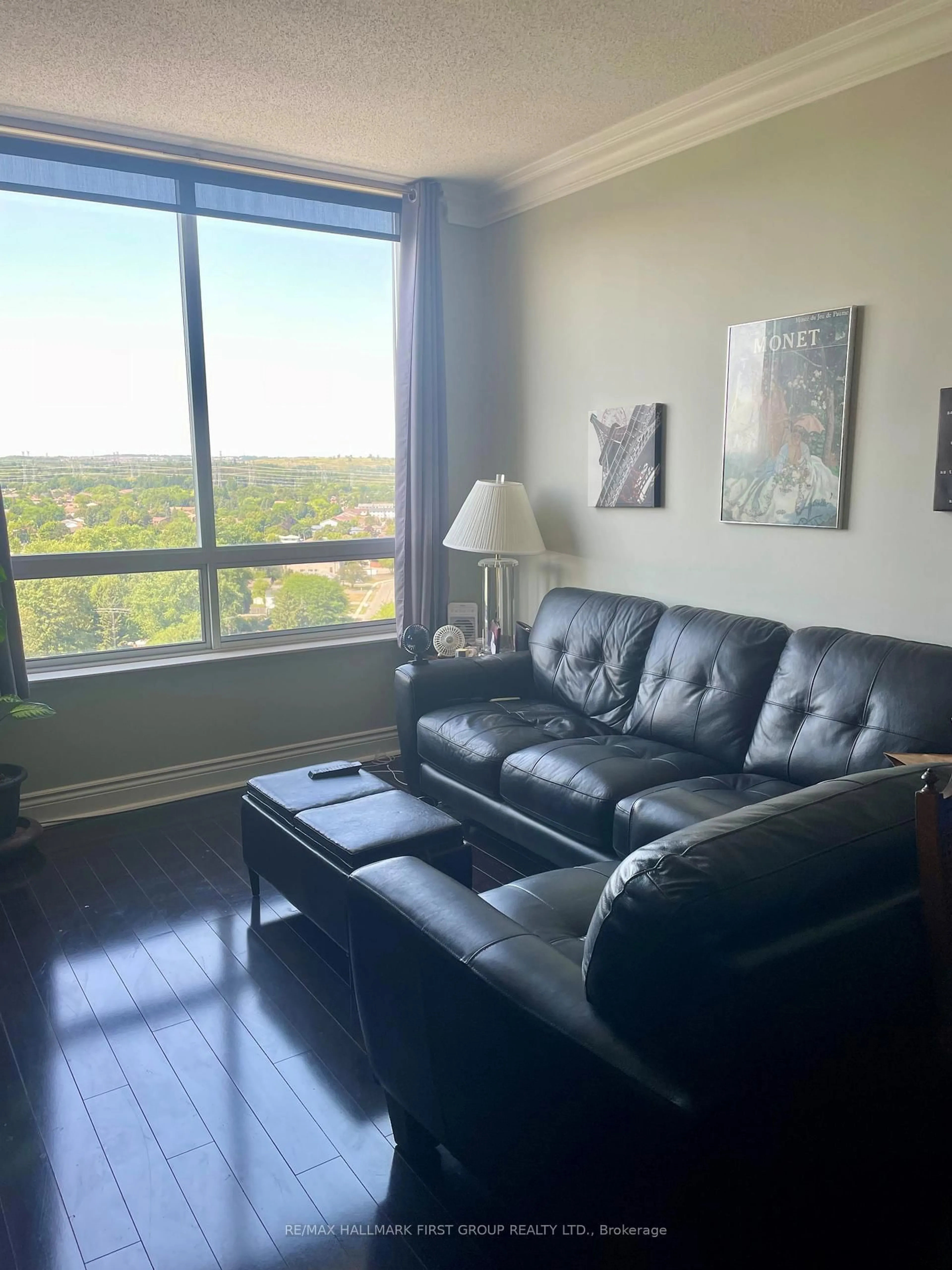 Living room with furniture, unknown for 1000 The Esplanade #1715, Pickering Ontario L1V 6V4