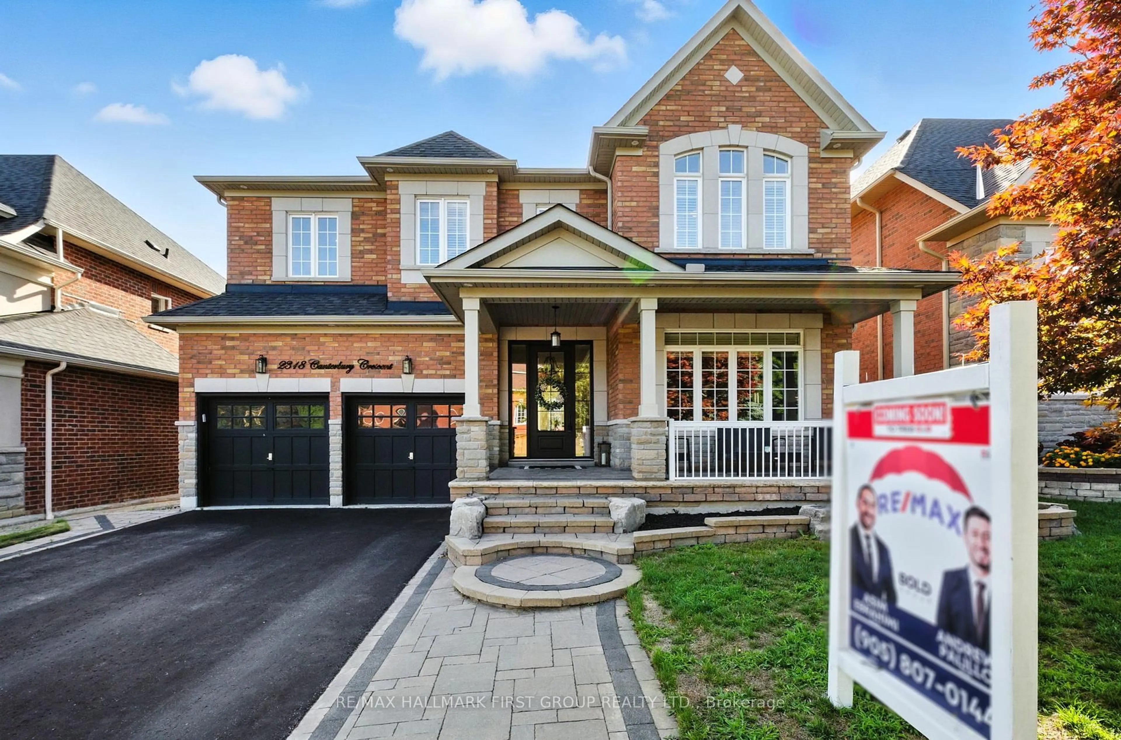 Home with brick exterior material, street for 2318 Canterbury Cres, Pickering Ontario L1X 2T5