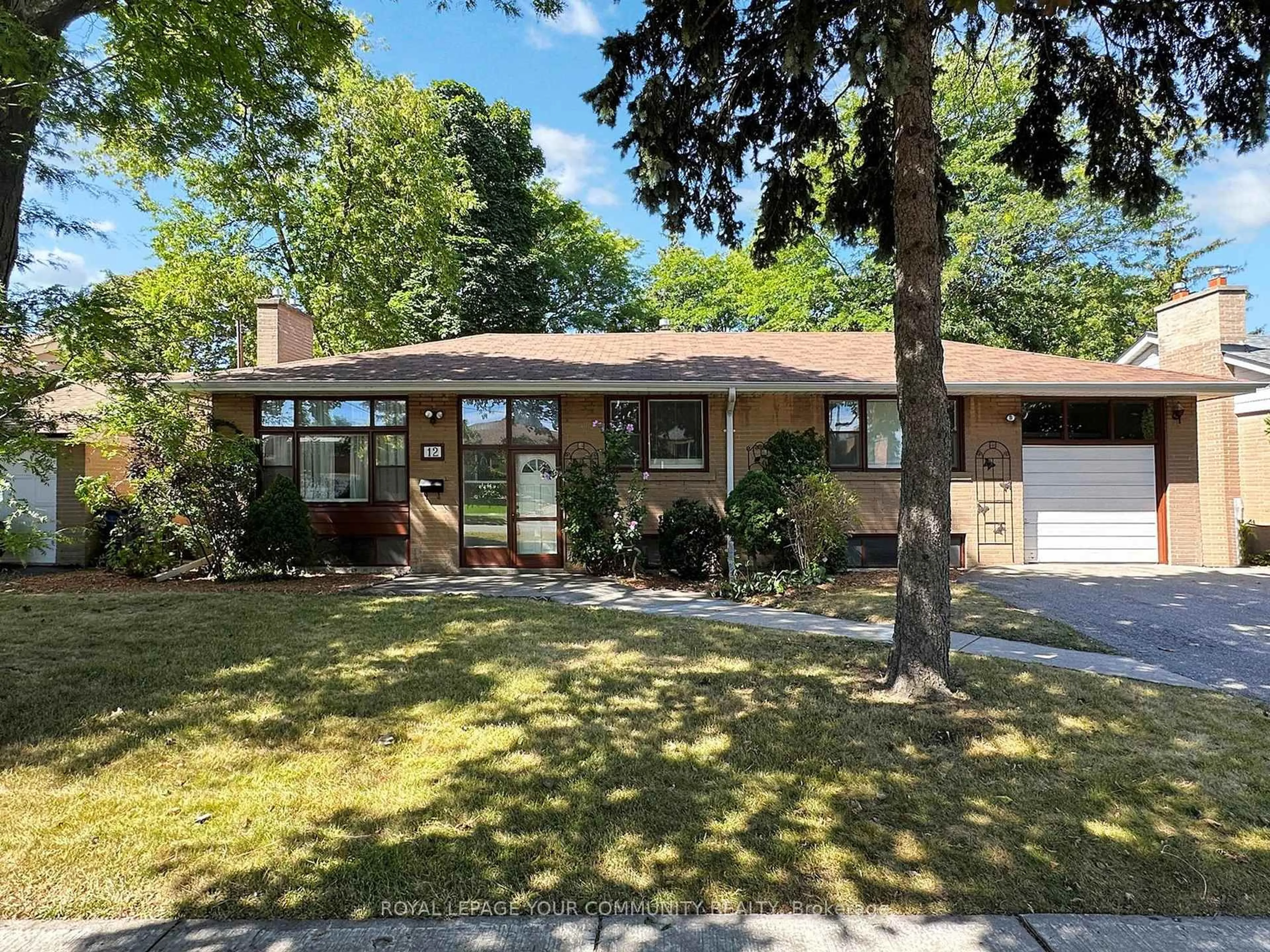 Home with brick exterior material, street for 12 Nobert Rd, Toronto Ontario M1T 1C1