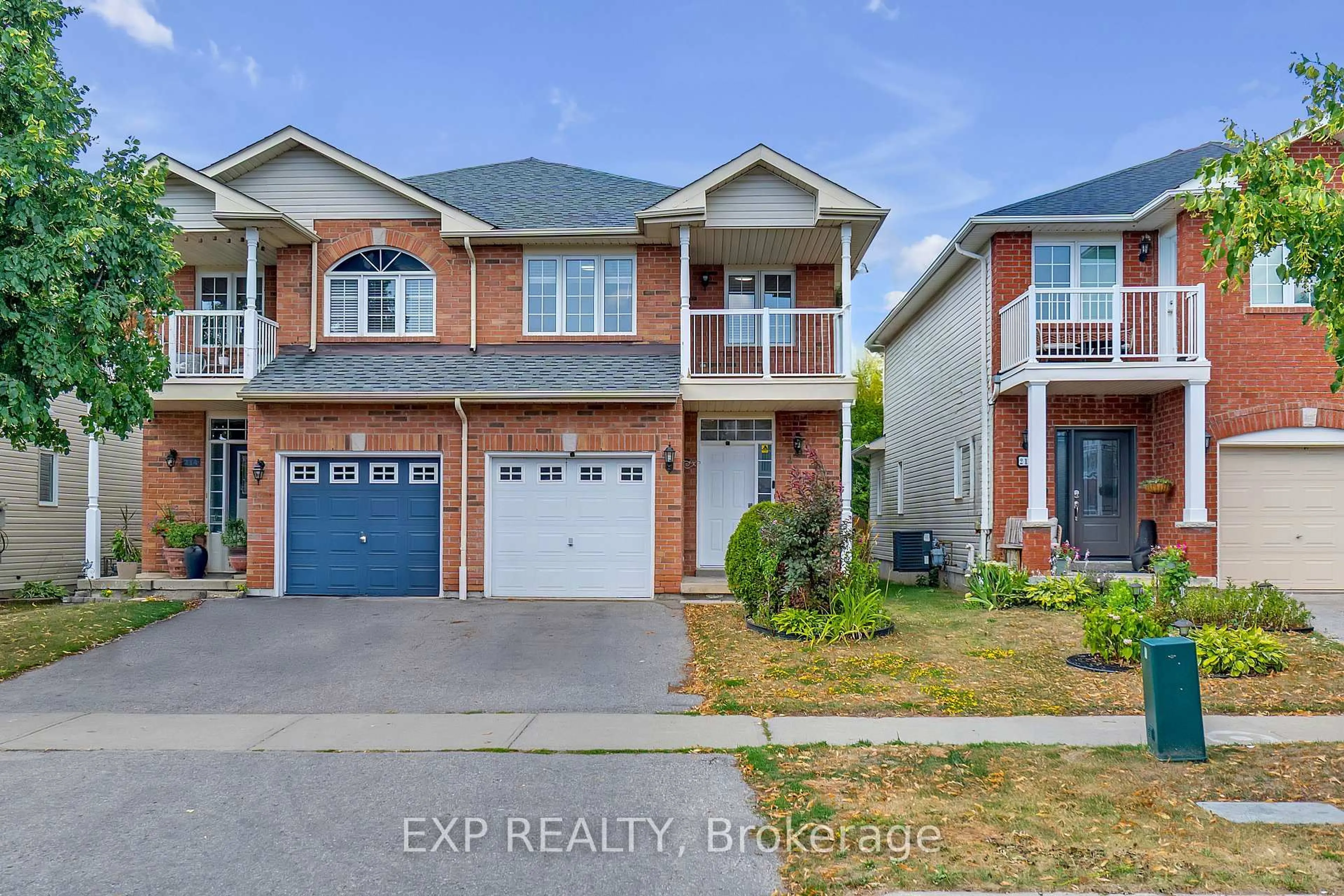 Home with brick exterior material, street for 212 Shadow Pl, Pickering Ontario L1V 7H6