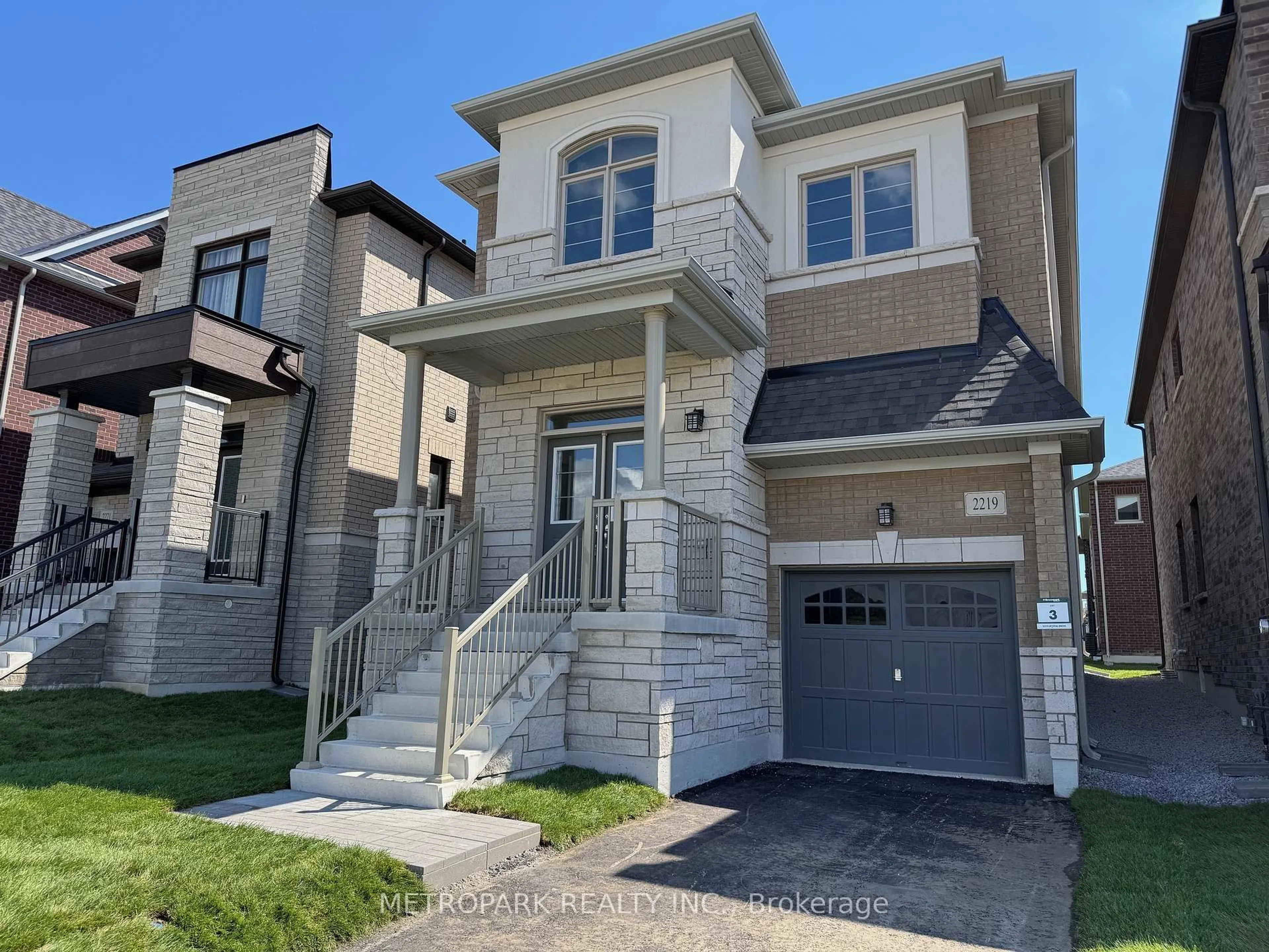 Home with brick exterior material, street for 2219 Crystal Dr, Oshawa Ontario L1H 0H4