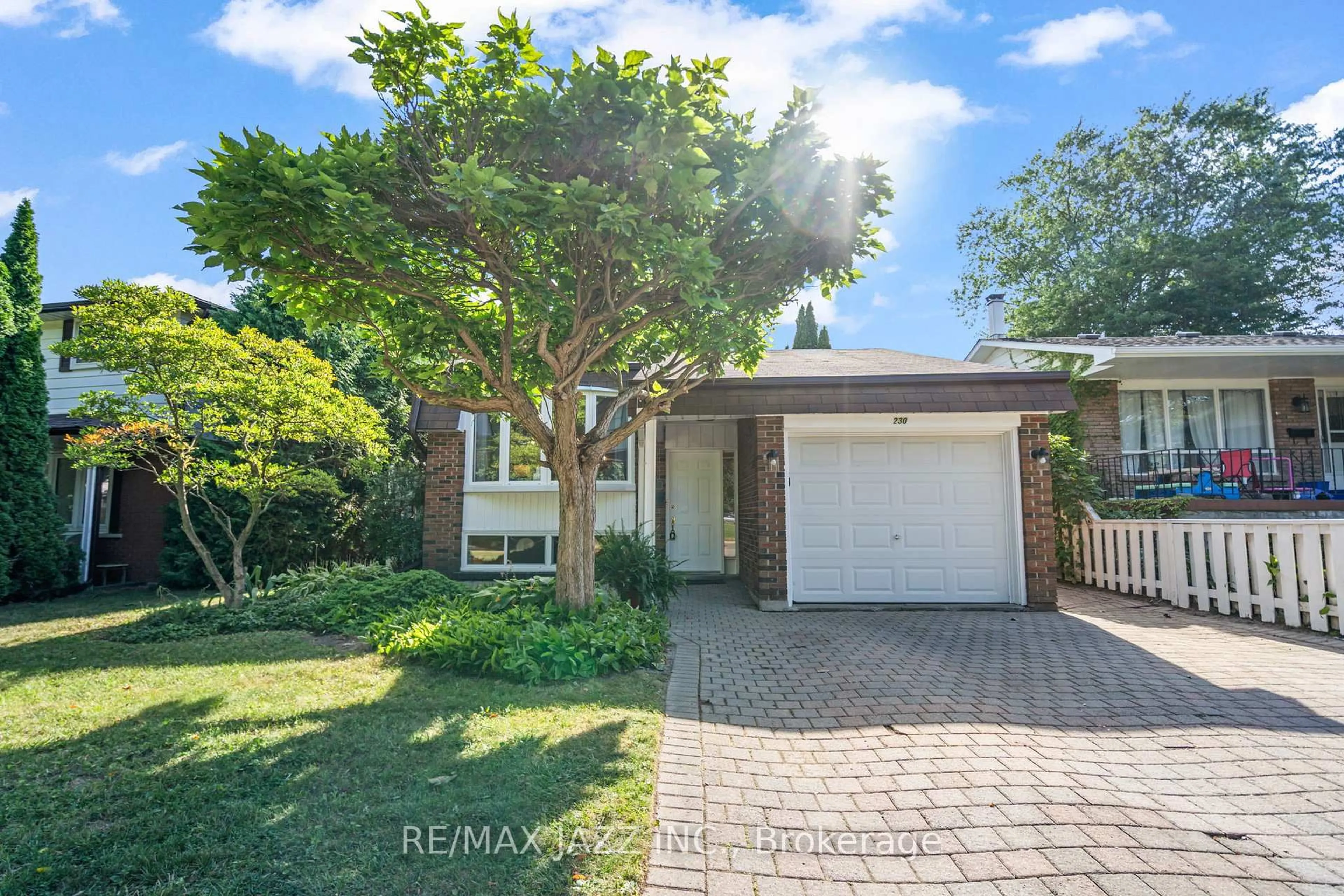 Home with brick exterior material, street for 230 Lorindale Dr, Oshawa Ontario L1H 6X4