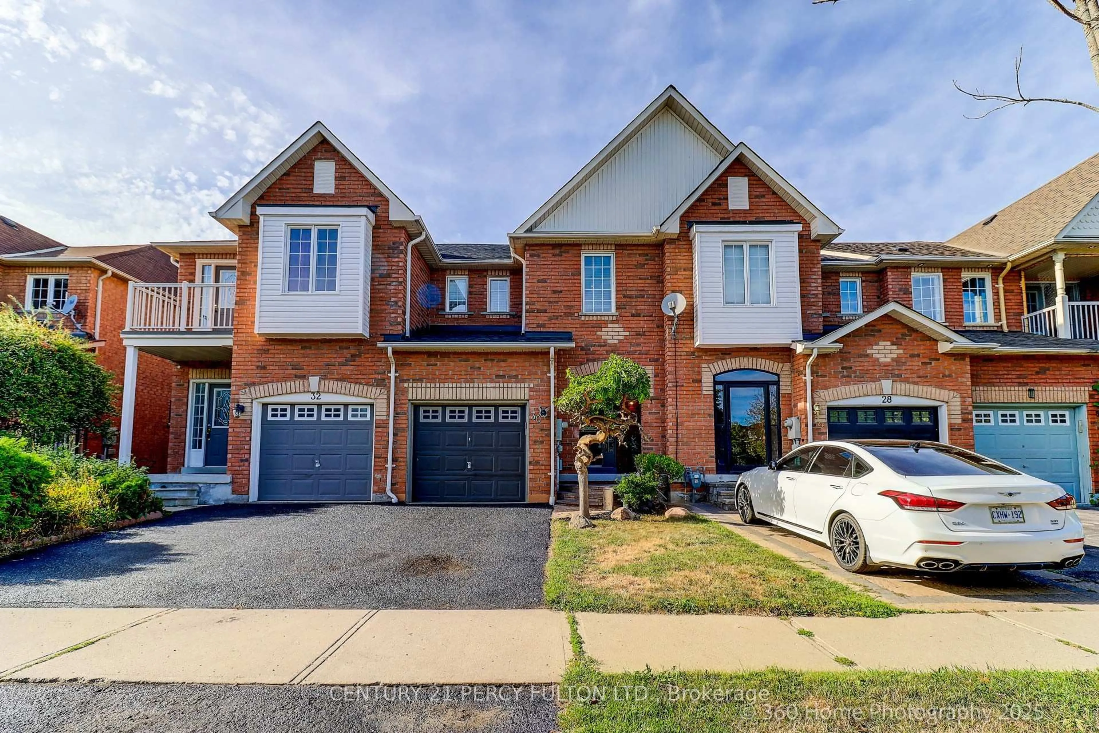 Home with brick exterior material, street for 30 Marjoram Dr, Ajax Ontario L1S 7P3
