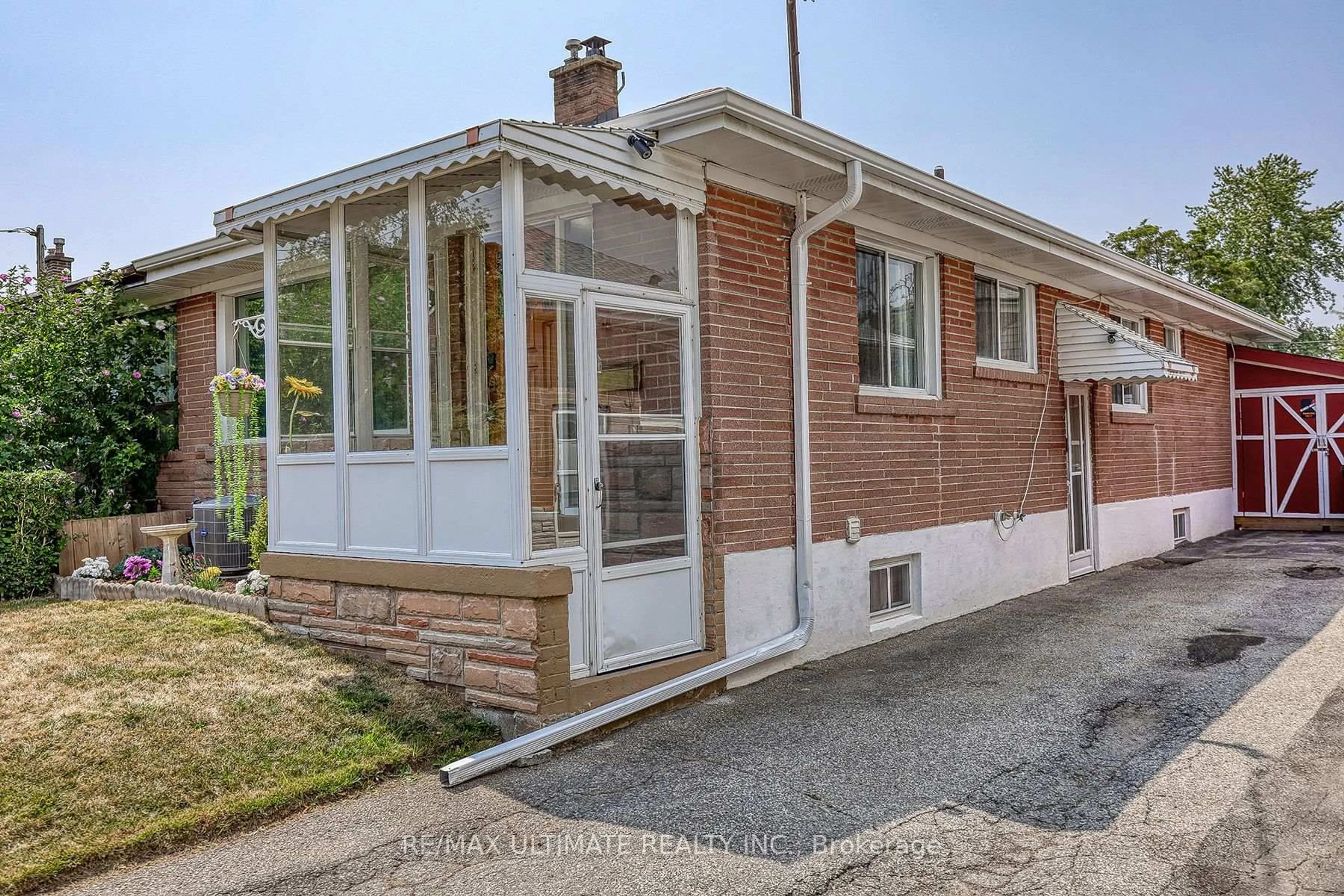 Home with brick exterior material, street for 64 RUSHLEY Dr, Toronto Ontario M1P 3S5