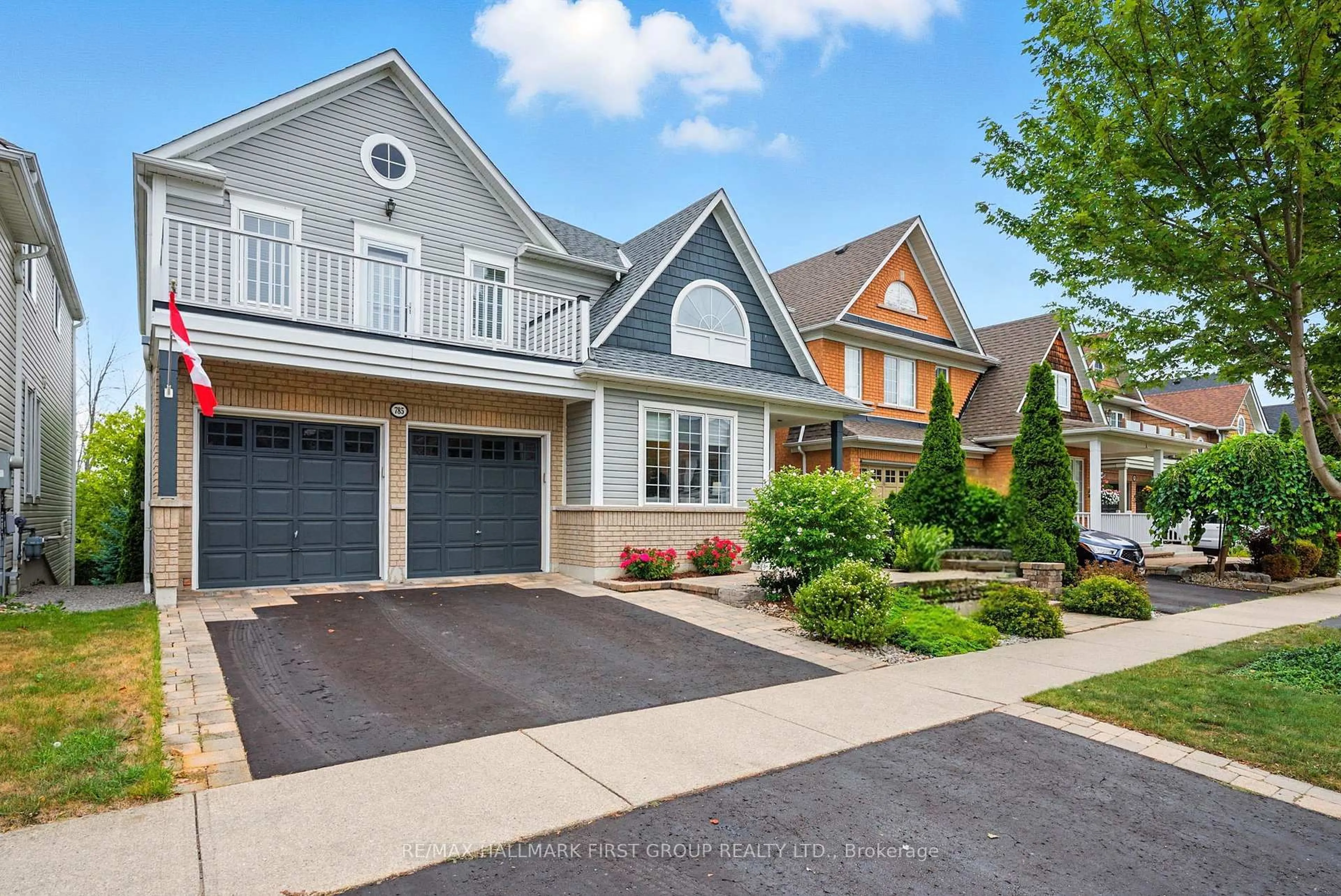 Home with brick exterior material, street for 785 Audley Rd, Ajax Ontario L1Z 1P9