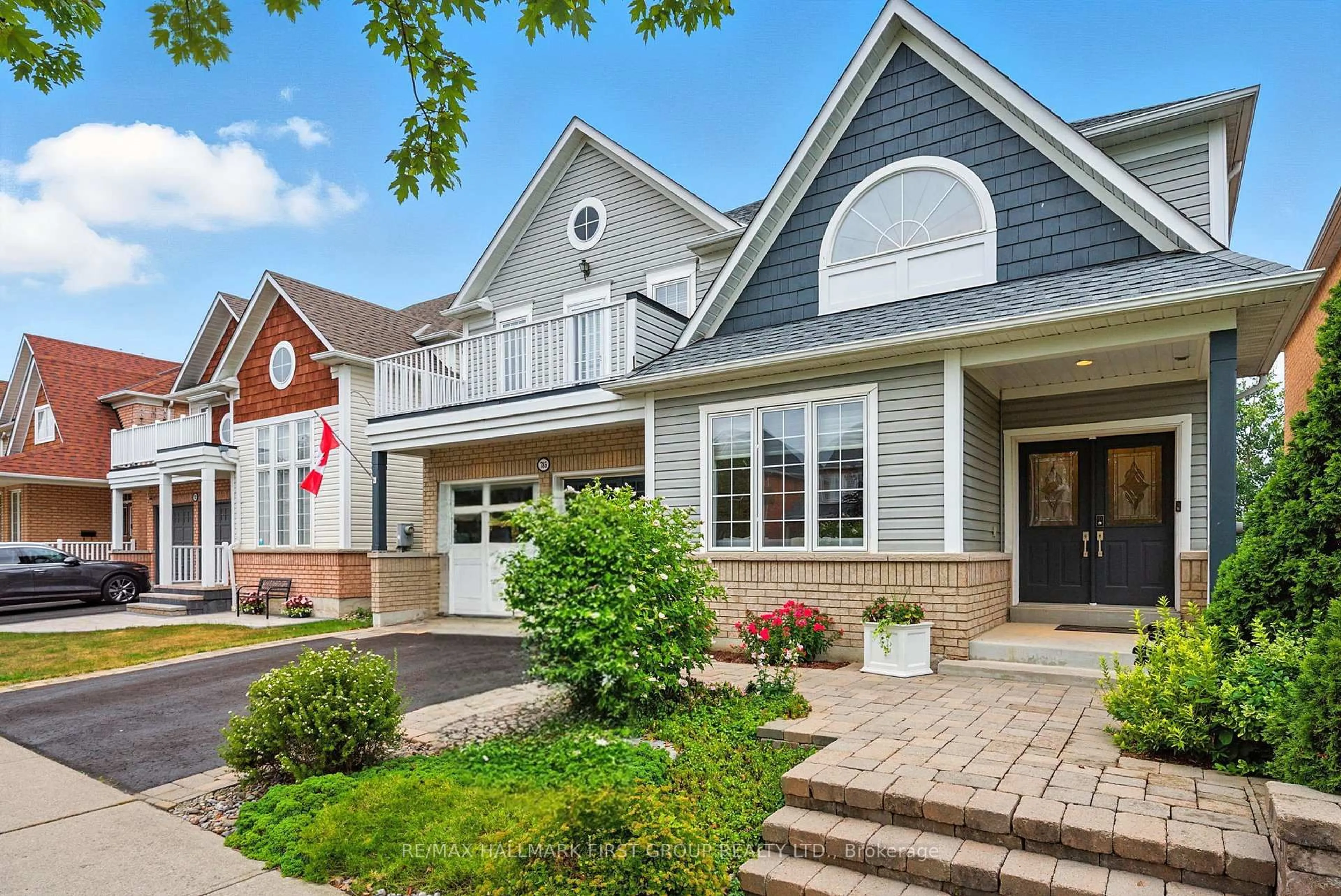 Home with brick exterior material, street for 785 Audley Rd, Ajax Ontario L1Z 1P9