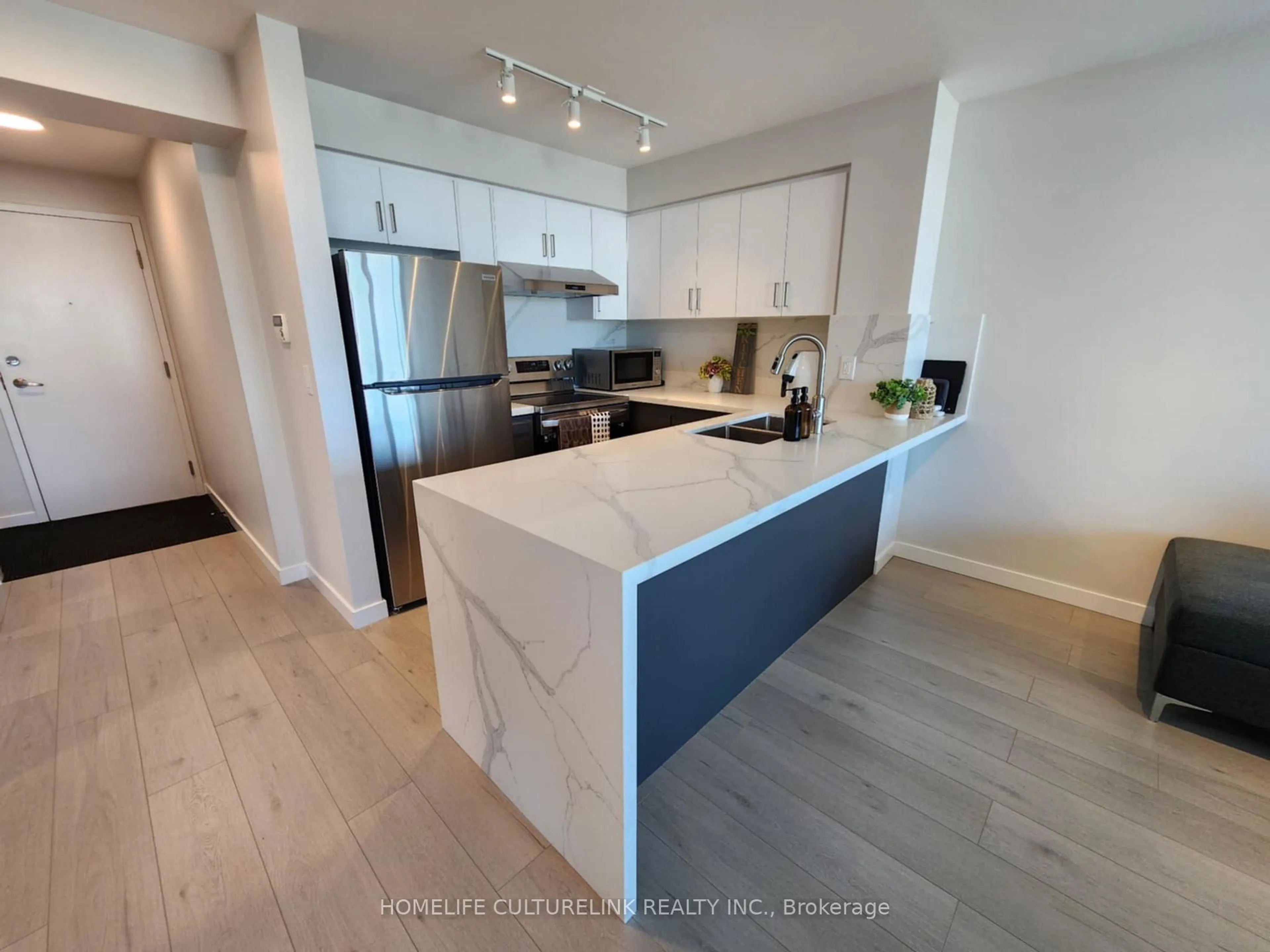 Open concept kitchen, unknown for 50 Brian Harrison Way #305, Toronto Ontario M1P 5J4