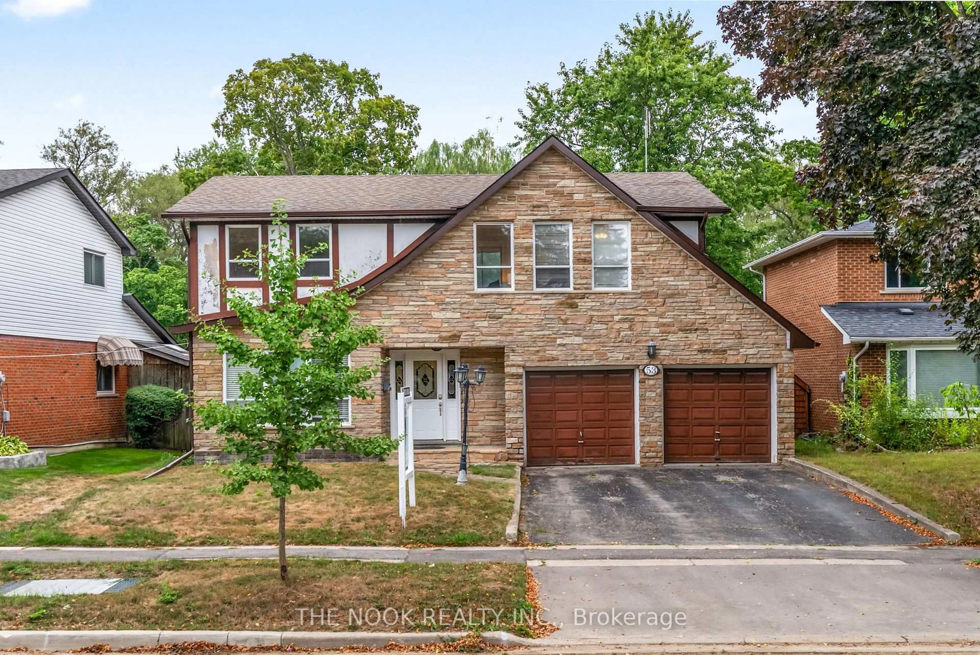 Home with brick exterior material, street for 53 Acheson Blvd, Toronto Ontario M1C 3C4