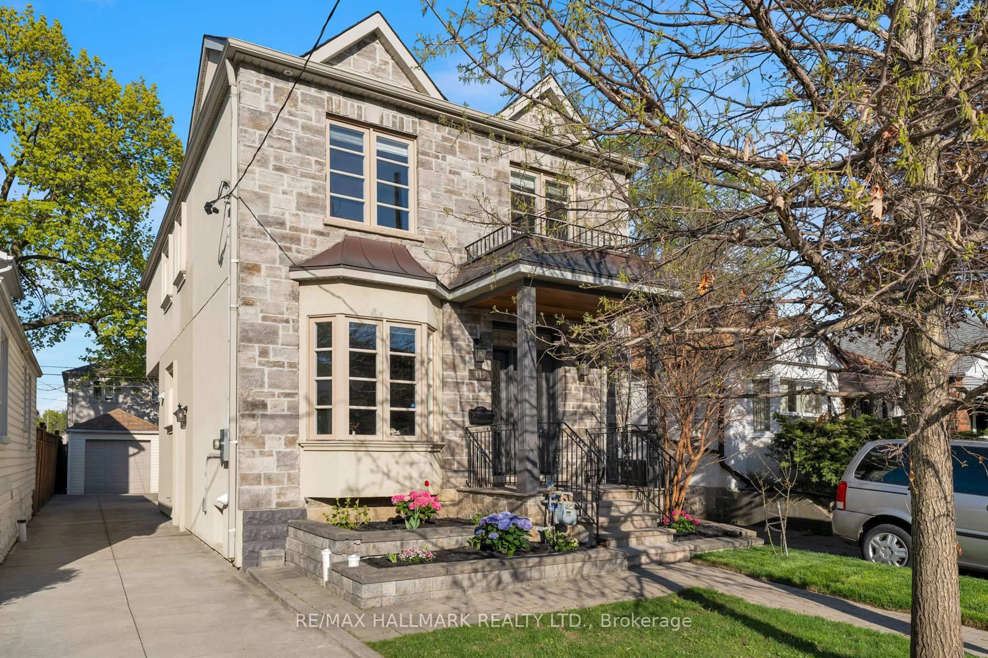 Home with brick exterior material, street for 115 Cadorna Ave, Toronto Ontario M4J 3X3