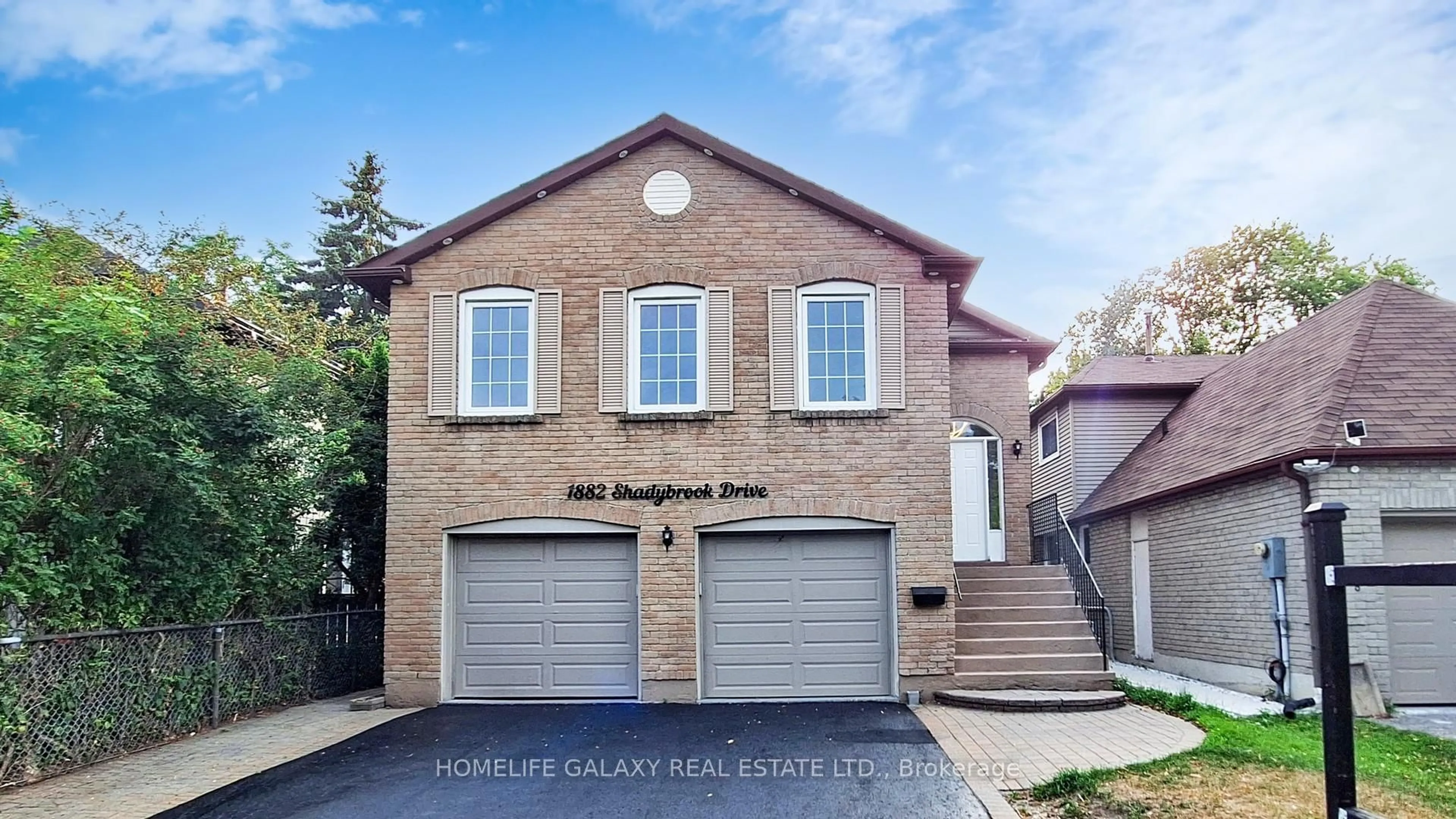 Home with brick exterior material, street for 1882 Shadybrook Dr, Pickering Ontario L1V 3A8