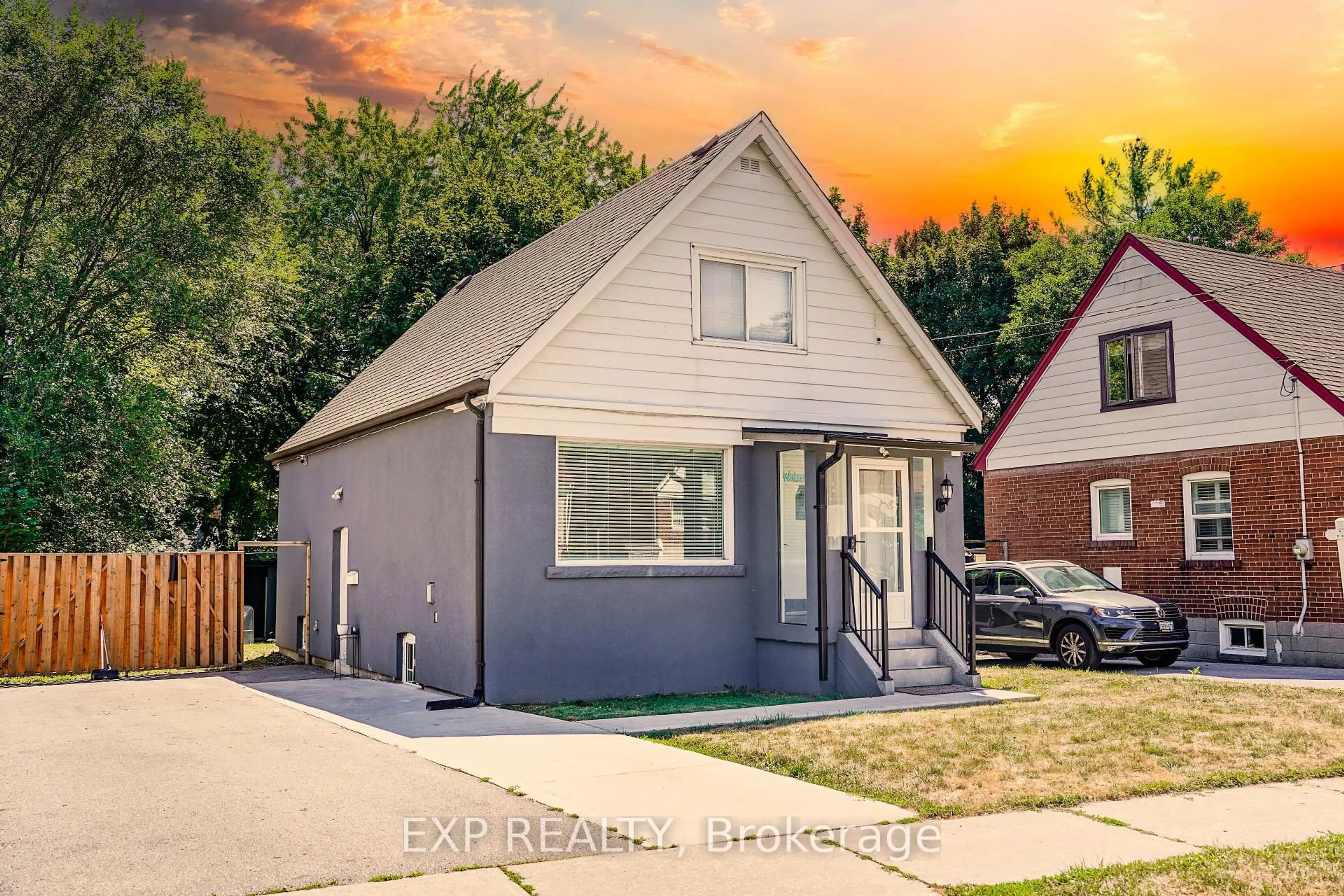 Home with vinyl exterior material, street for 43 Southmead Rd, Toronto Ontario M1L 2H9