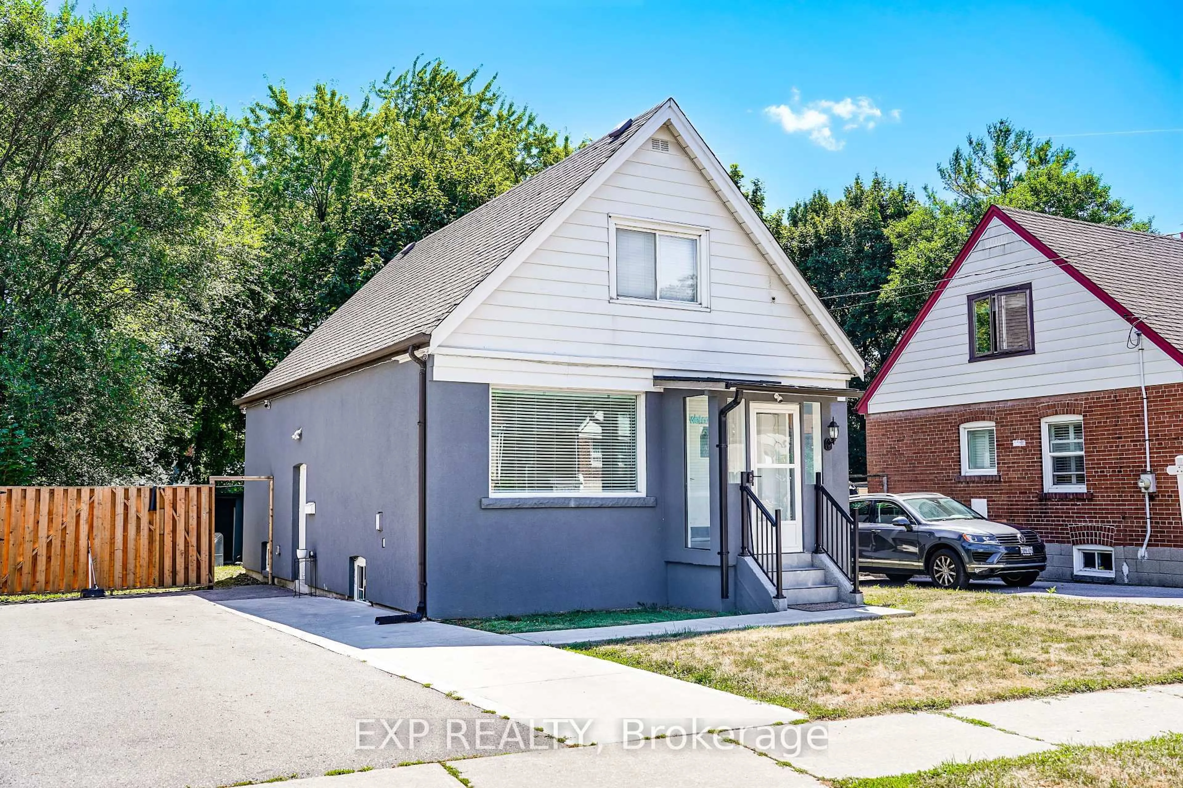 Home with vinyl exterior material, street for 43 Southmead Rd, Toronto Ontario M1L 2H9